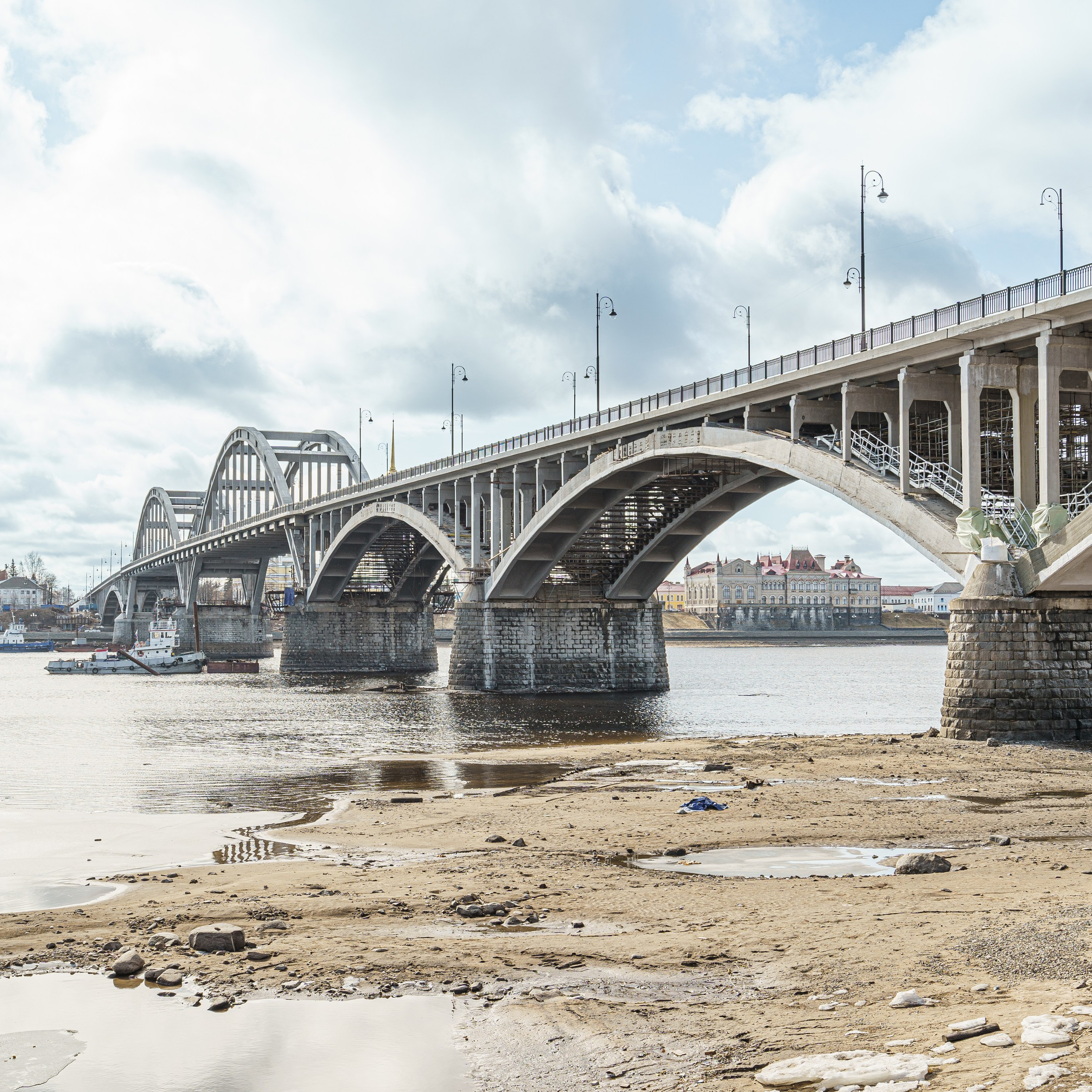 Волжский мост, рыбинск. Интерьерная съемка в Ярославле, Москве, Санкт-Петербурге