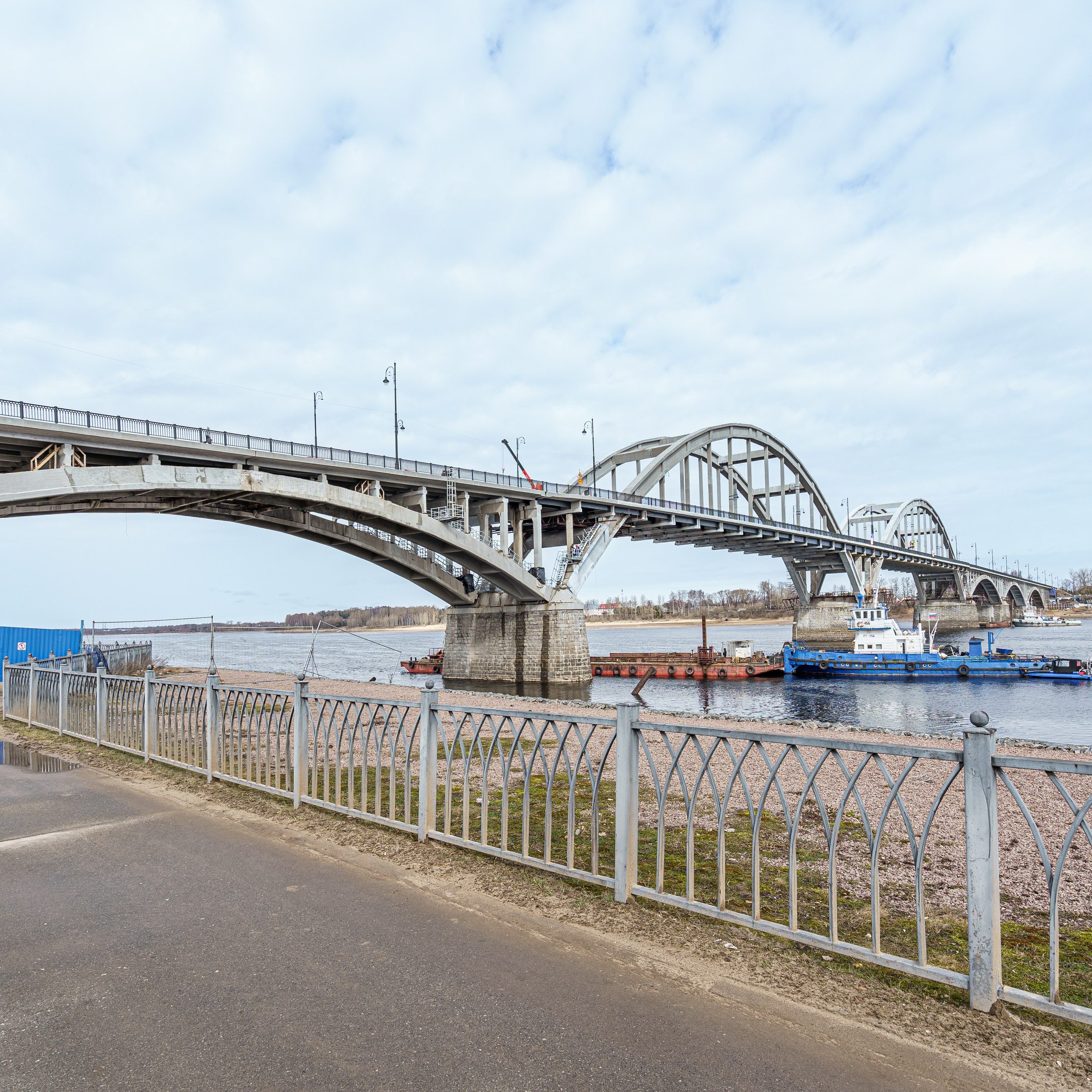 Волжский мост, рыбинск. Интерьерная съемка в Ярославле, Москве, Санкт-Петербурге