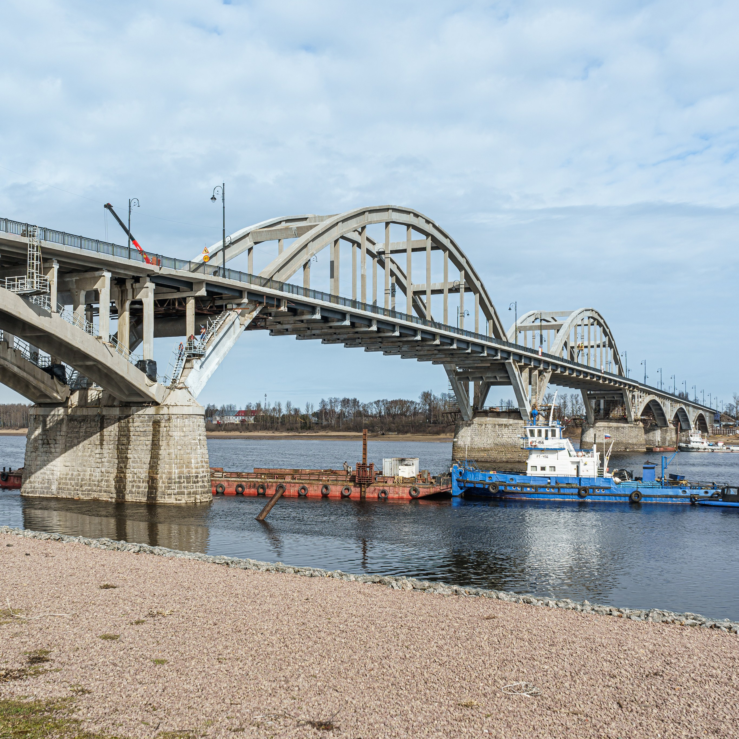 Волжский мост, рыбинск. Интерьерная съемка в Ярославле, Москве, Санкт-Петербурге