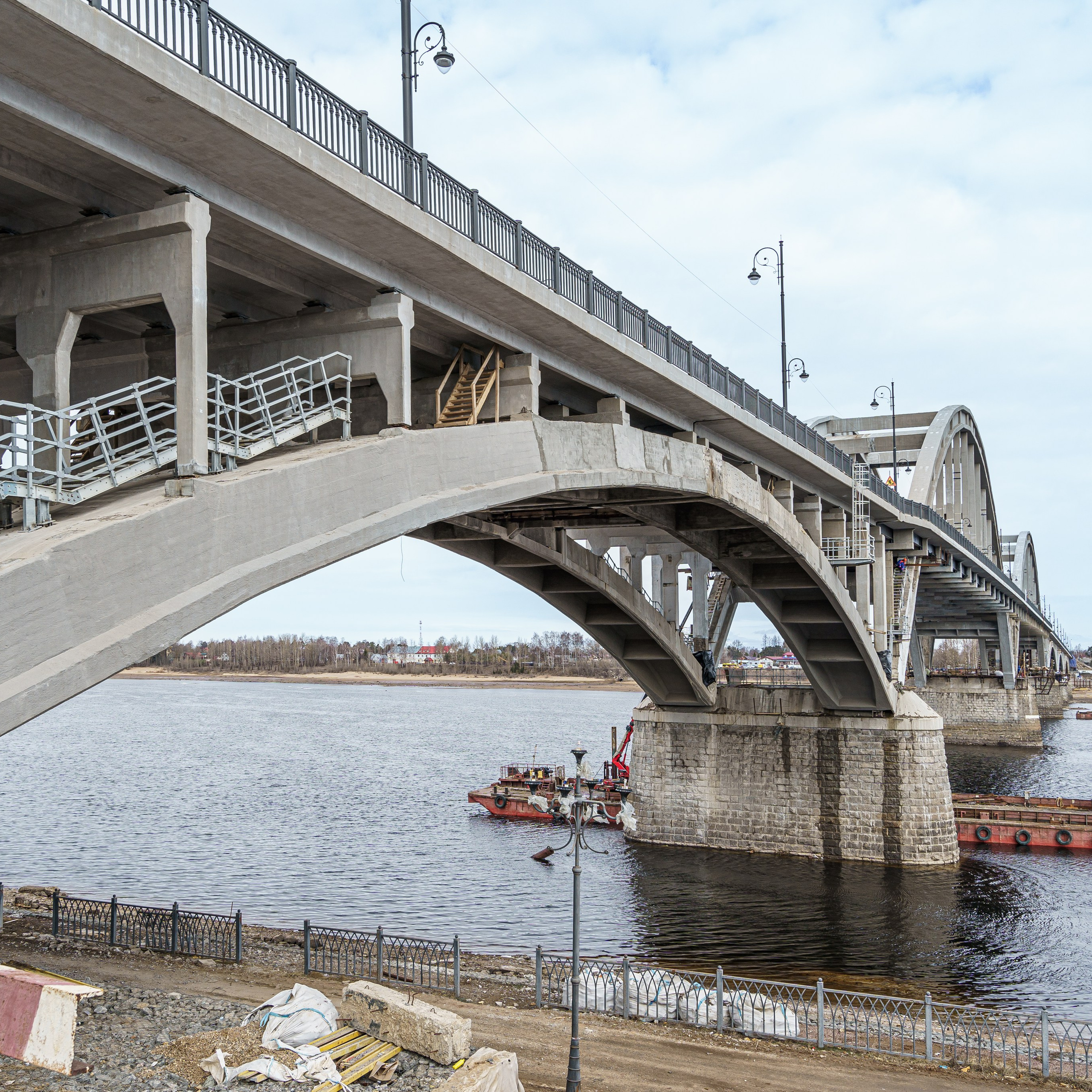 Волжский мост, рыбинск. Интерьерная съемка в Ярославле, Москве, Санкт-Петербурге