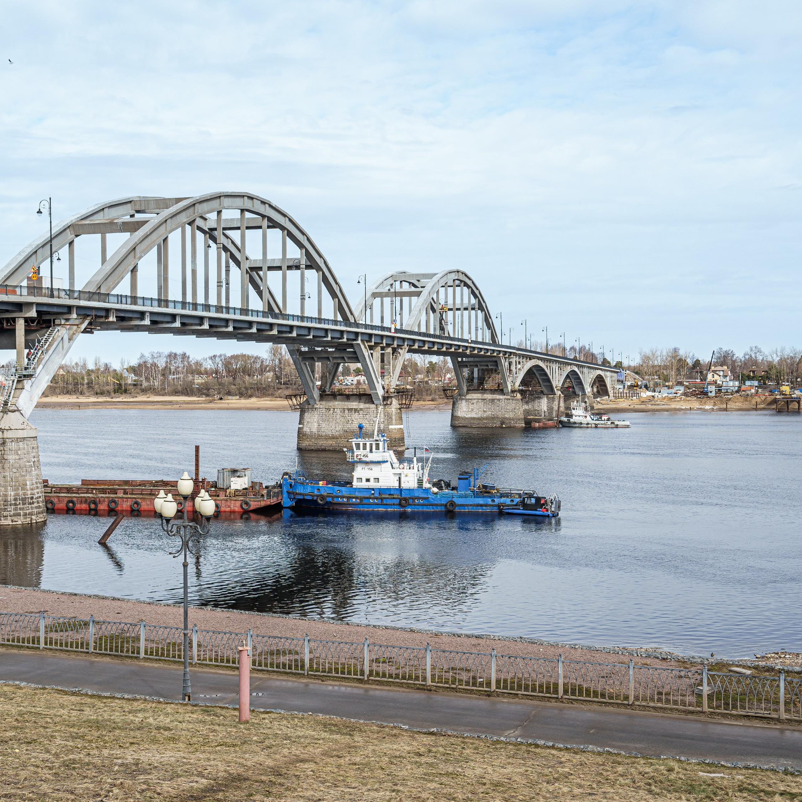 Волжский мост, рыбинск. Интерьерная съемка в Ярославле, Москве, Санкт-Петербурге
