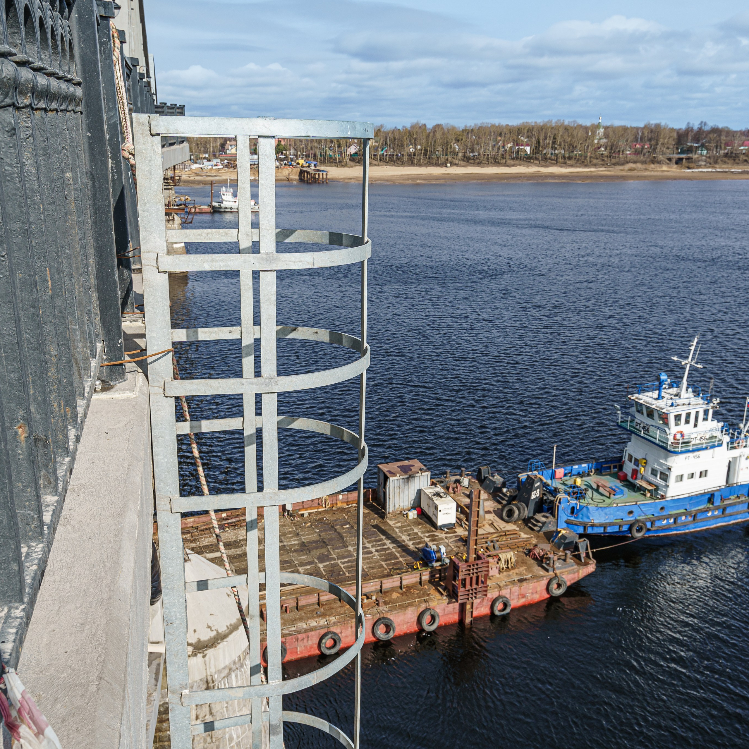 Волжский мост, рыбинск. Интерьерная съемка в Ярославле, Москве, Санкт-Петербурге