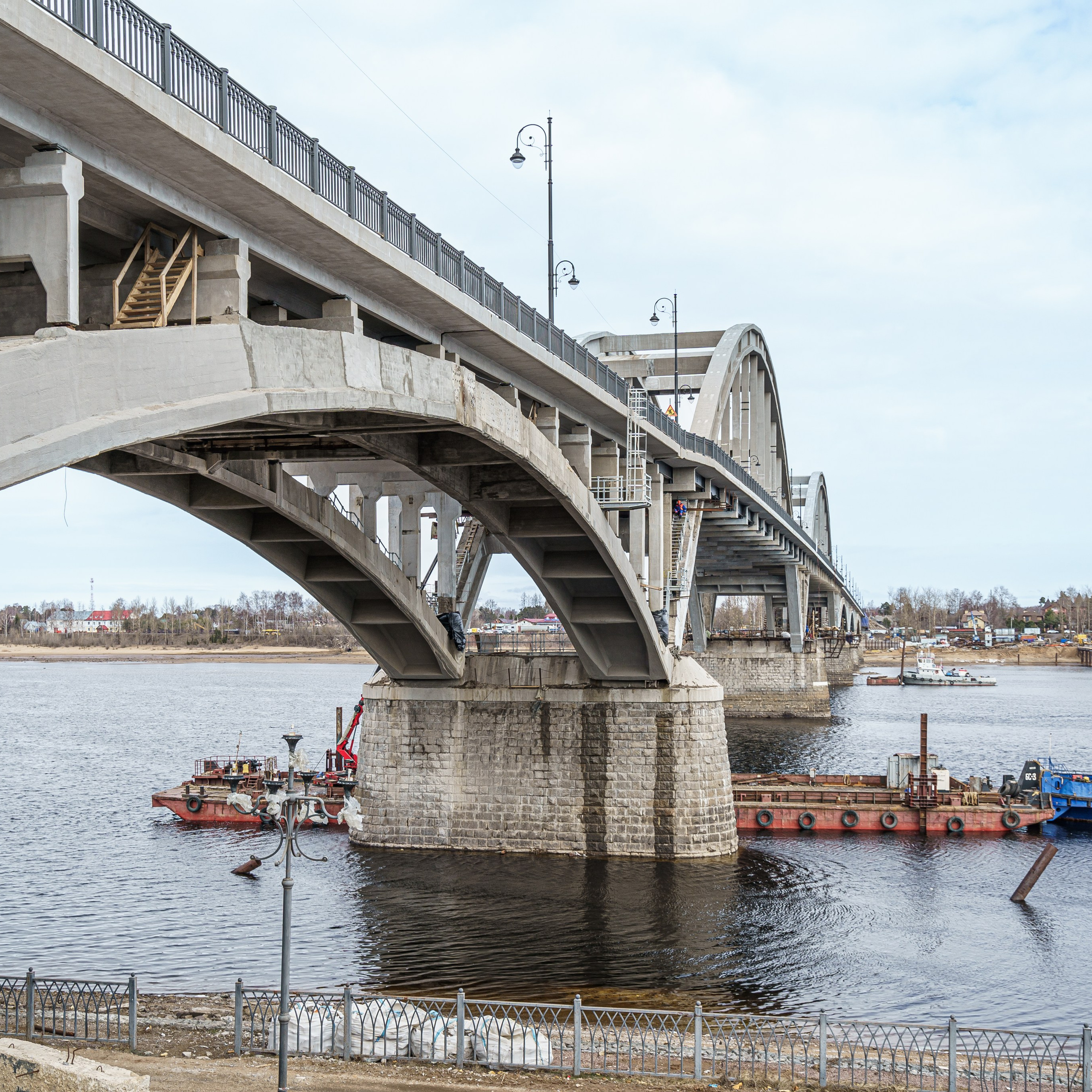 Волжский мост, рыбинск. Интерьерная съемка в Ярославле, Москве, Санкт-Петербурге