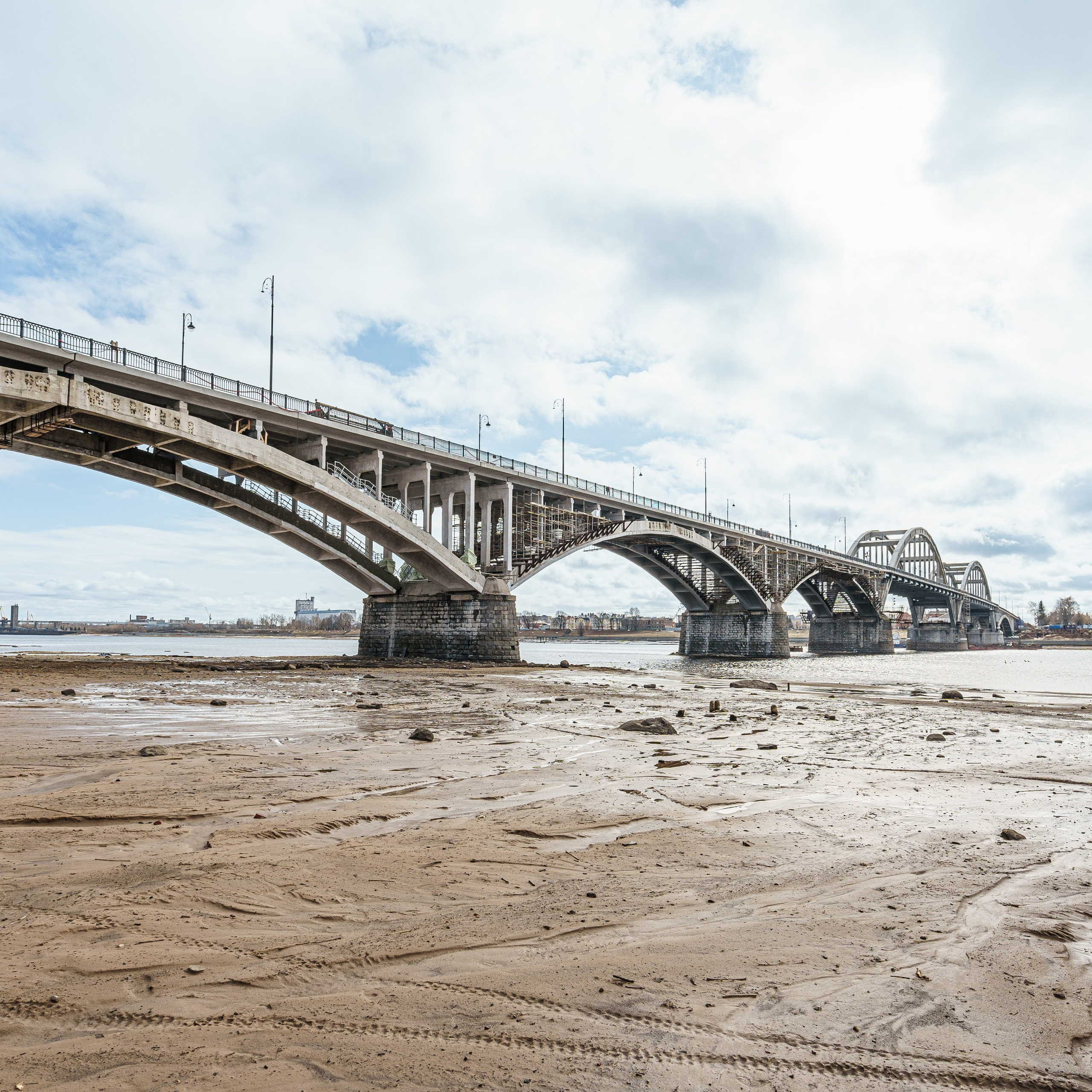 Волжский мост, рыбинск. Интерьерная съемка в Ярославле, Москве, Санкт-Петербурге