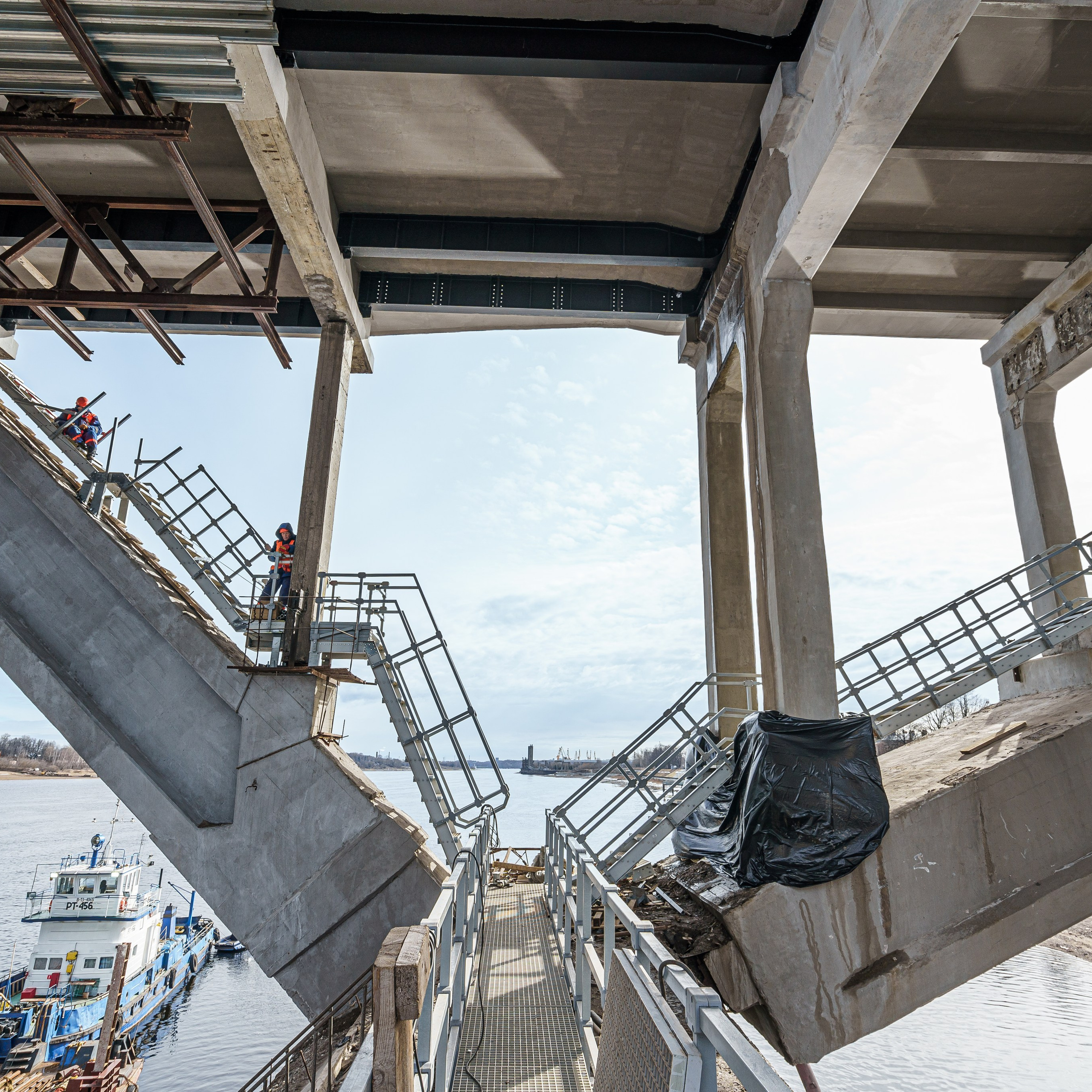Волжский мост, рыбинск. Интерьерная съемка в Ярославле, Москве, Санкт-Петербурге