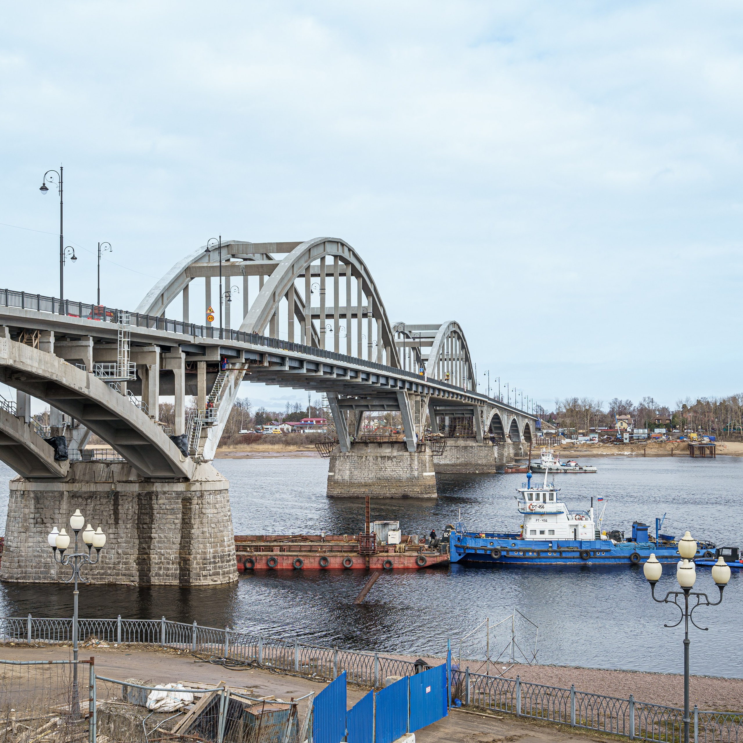 Волжский мост, рыбинск. Интерьерная съемка в Ярославле, Москве, Санкт-Петербурге