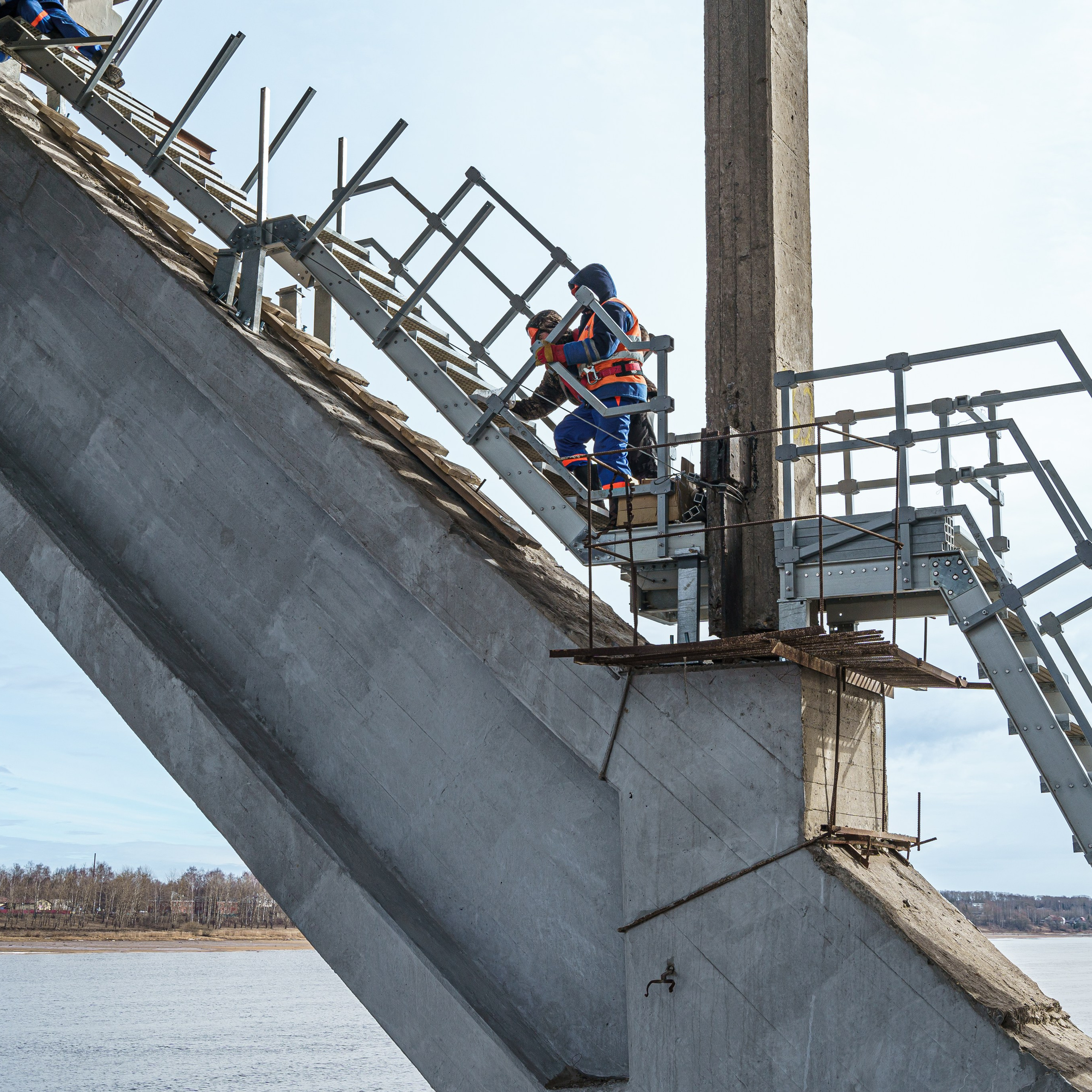 Волжский мост, рыбинск. Интерьерная съемка в Ярославле, Москве, Санкт-Петербурге