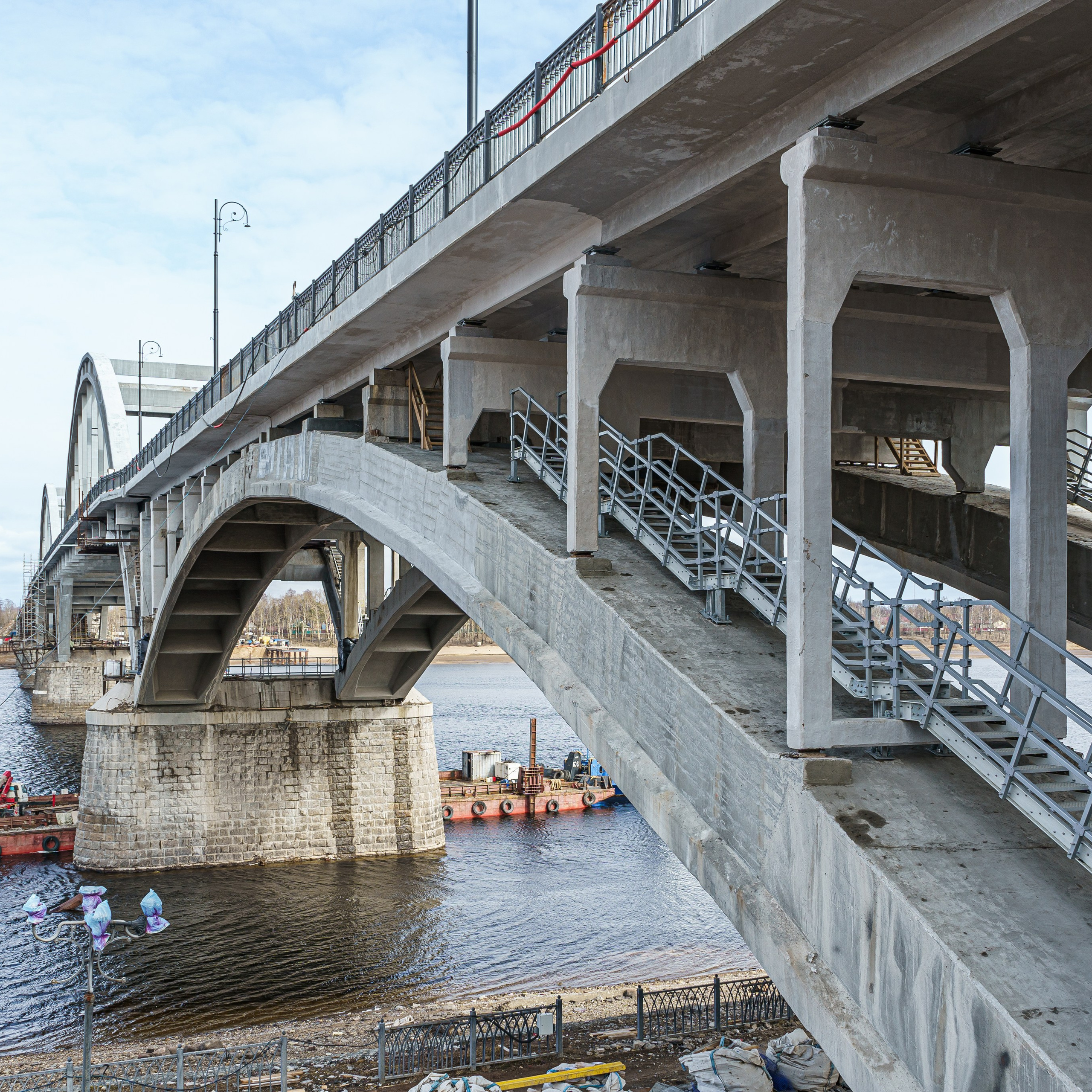 Волжский мост, рыбинск. Интерьерная съемка в Ярославле, Москве, Санкт-Петербурге