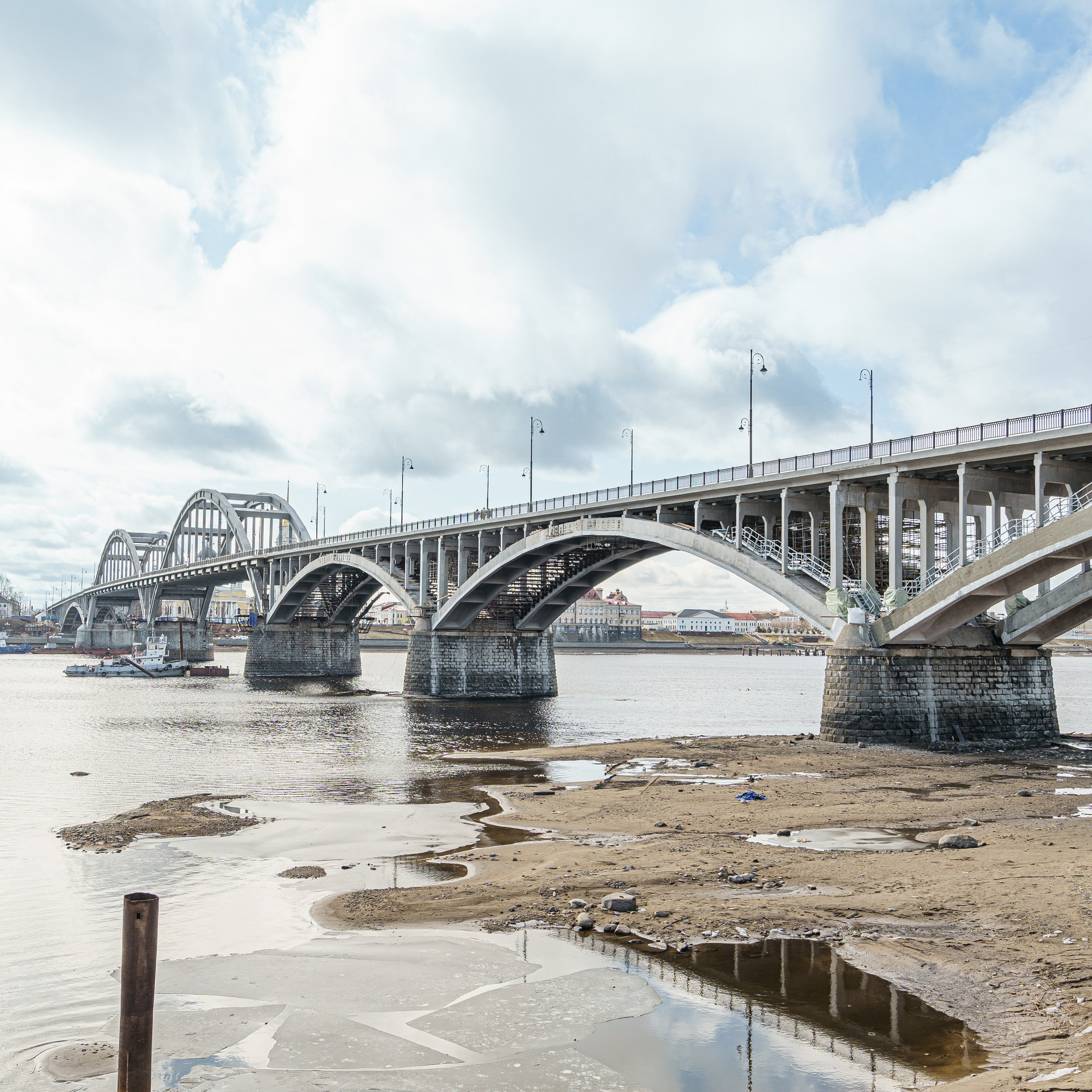Волжский мост, рыбинск. Интерьерная съемка в Ярославле, Москве, Санкт-Петербурге
