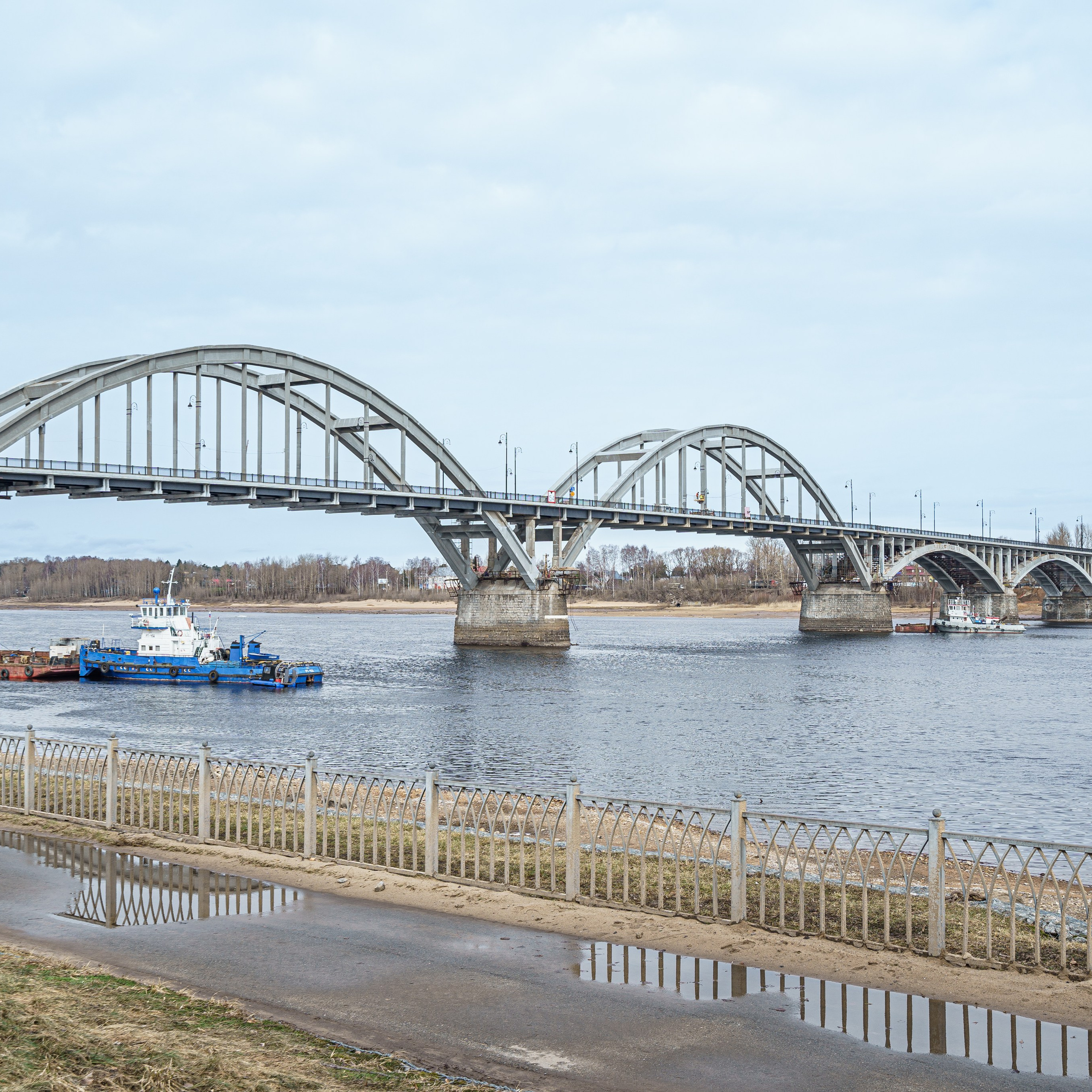 Волжский мост, рыбинск. Интерьерная съемка в Ярославле, Москве, Санкт-Петербурге