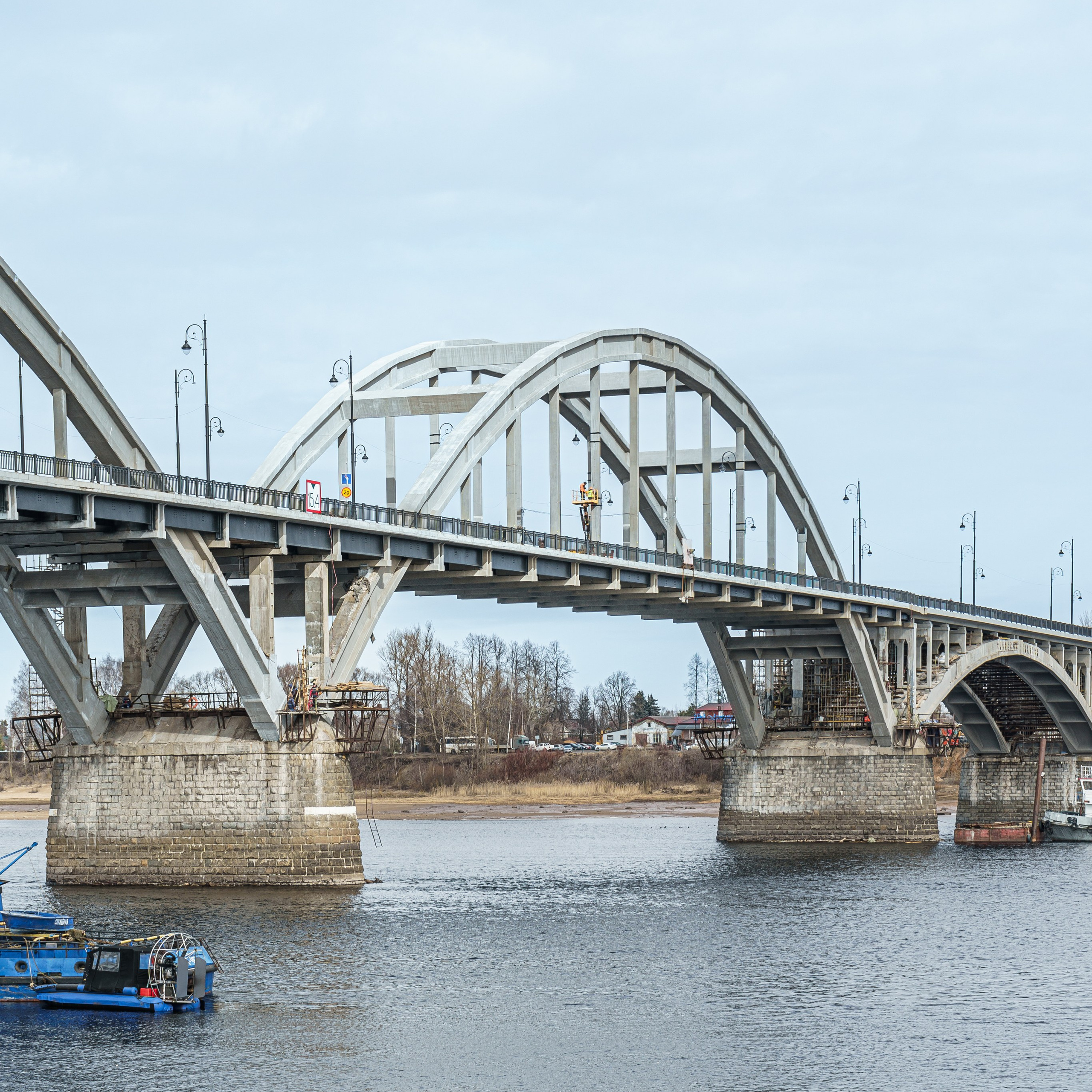 Волжский мост, рыбинск. Интерьерная съемка в Ярославле, Москве, Санкт-Петербурге