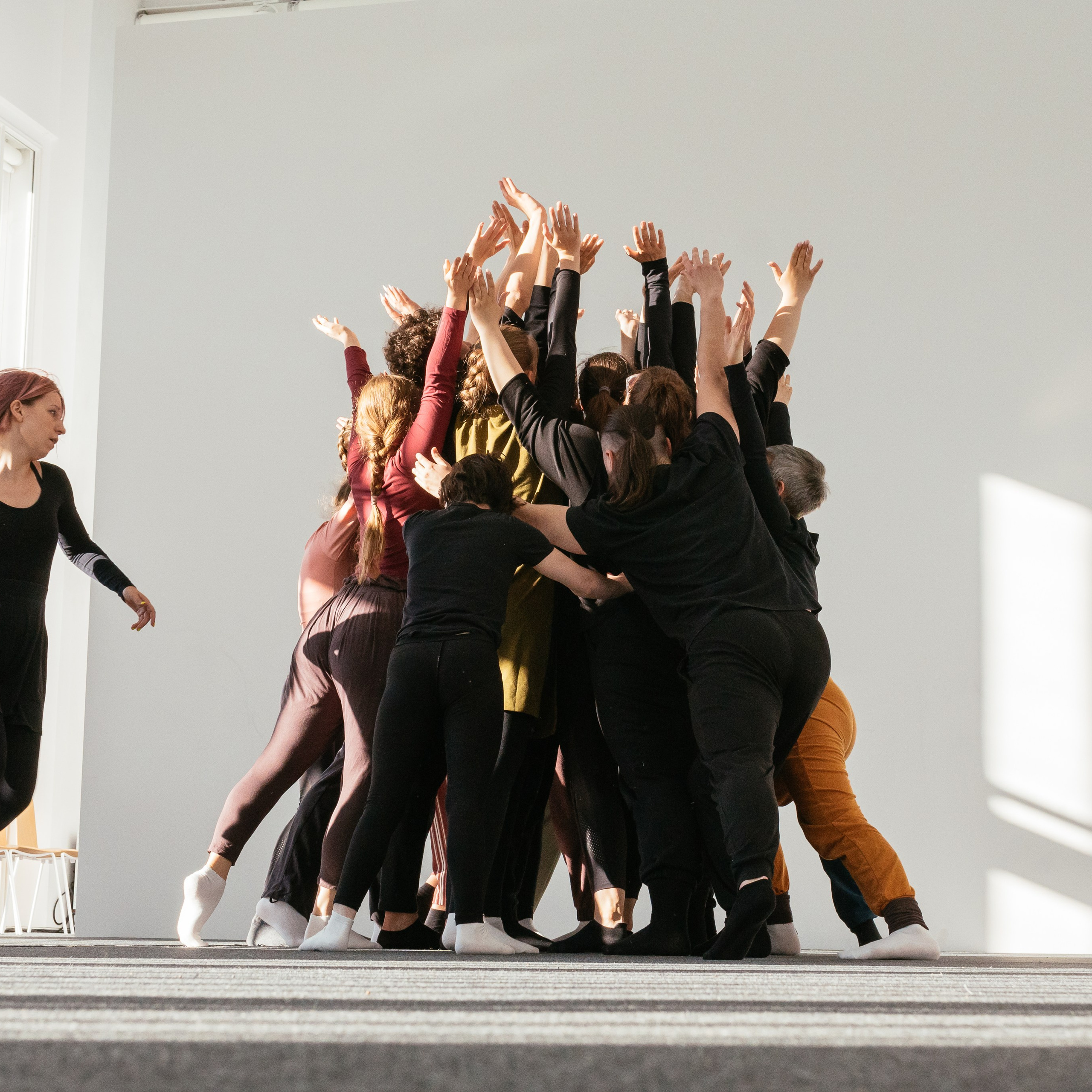 Театральная фотография. Перфоманс " Я. Тело. Пространство»