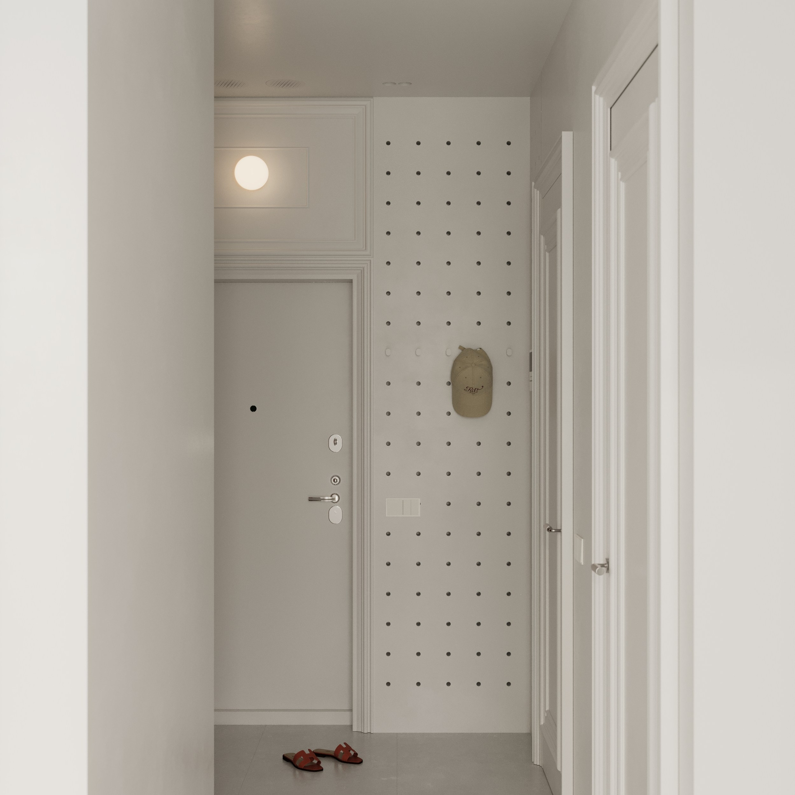 Interior design project of modern apartment (residential complex Vavilov Dom). KSYUSCHENKA — Interior design practice