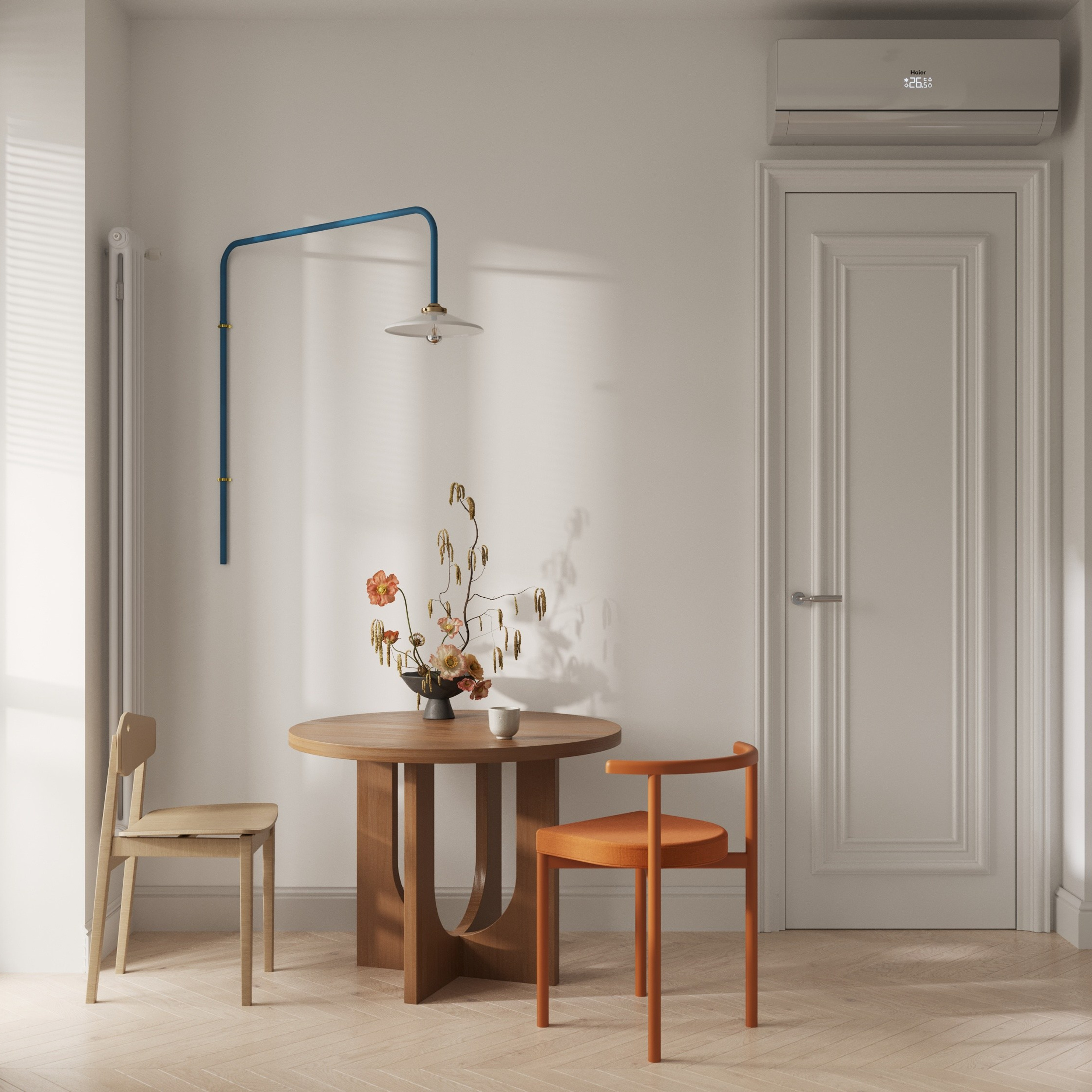 Interior design project of modern apartment (residential complex Vavilov Dom). KSYUSCHENKA — Interior design practice