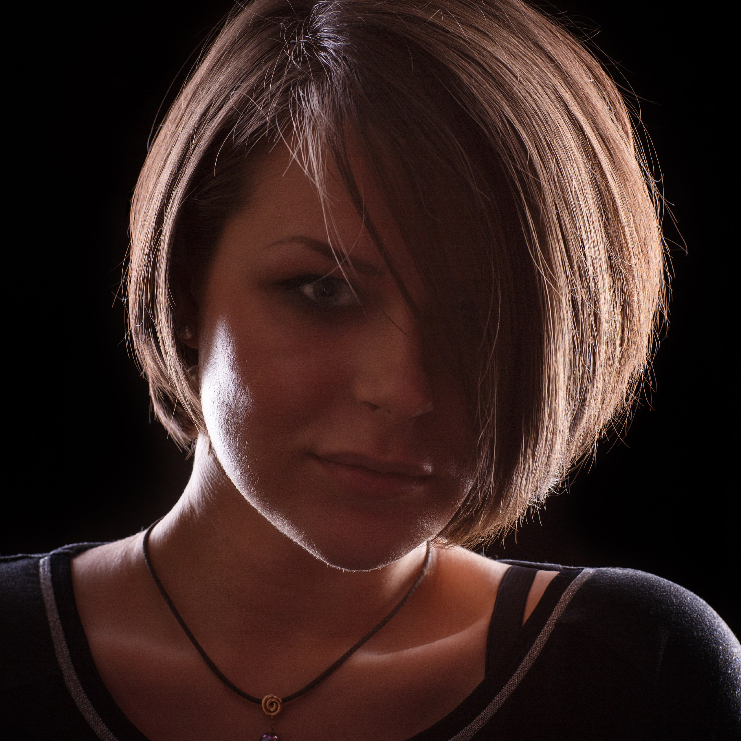 Боб каре.  Женский портрет.