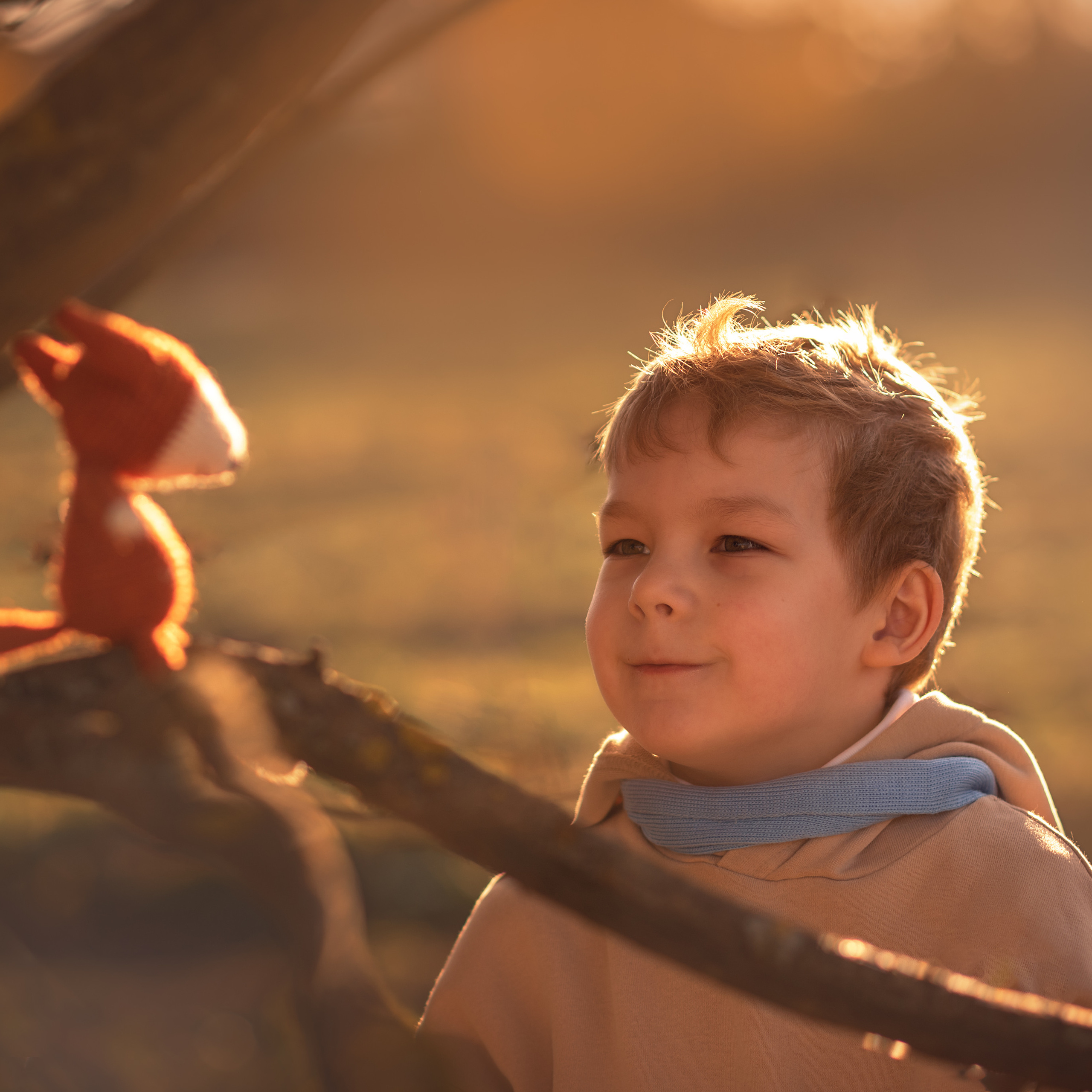 Мальчик и Лис