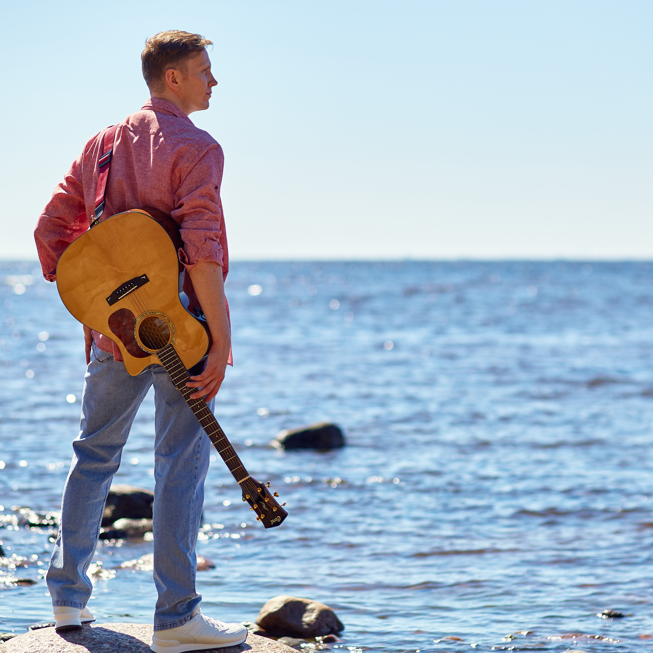 Фотосессия для гитариста