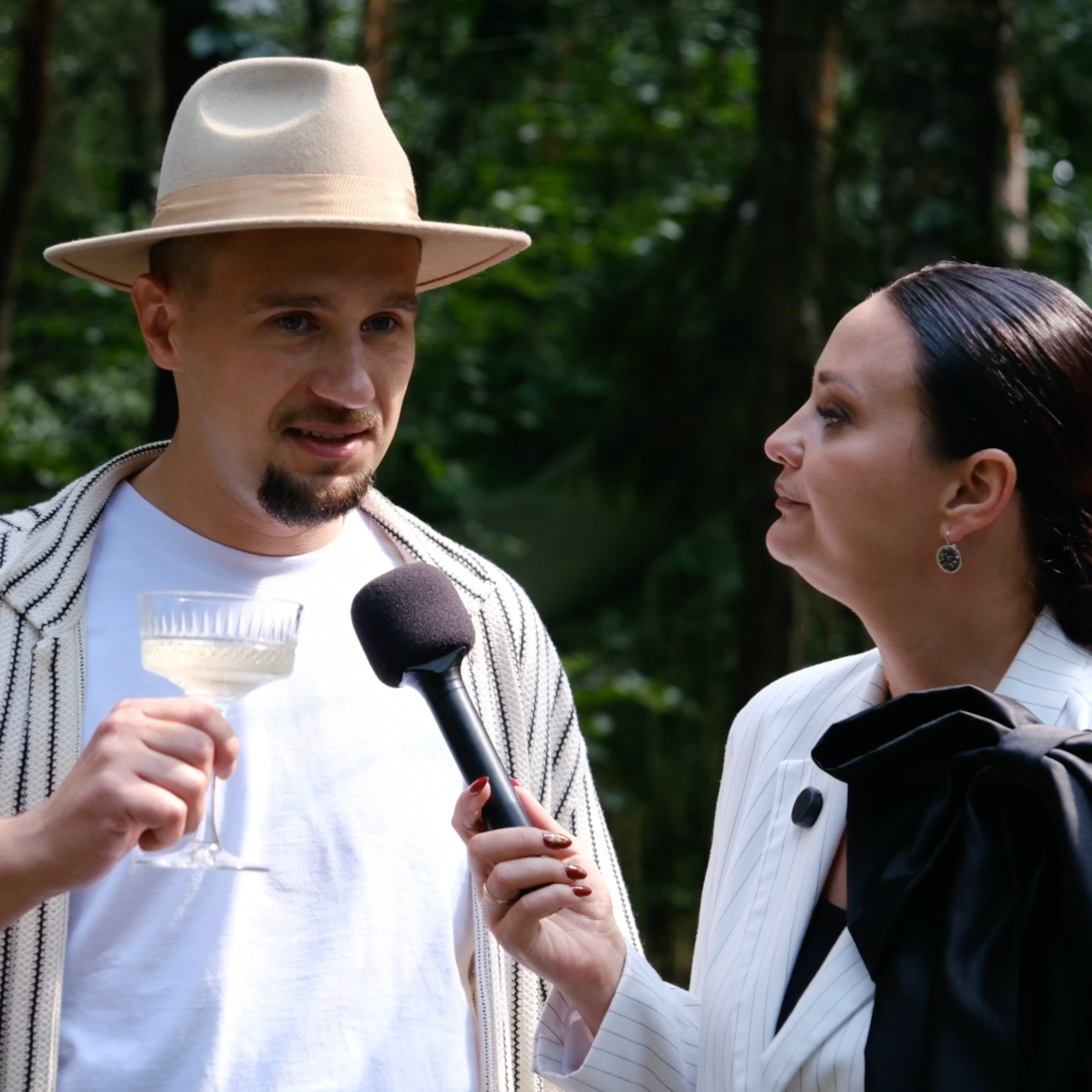 Свадебное SDE интервью на Лесной поляне