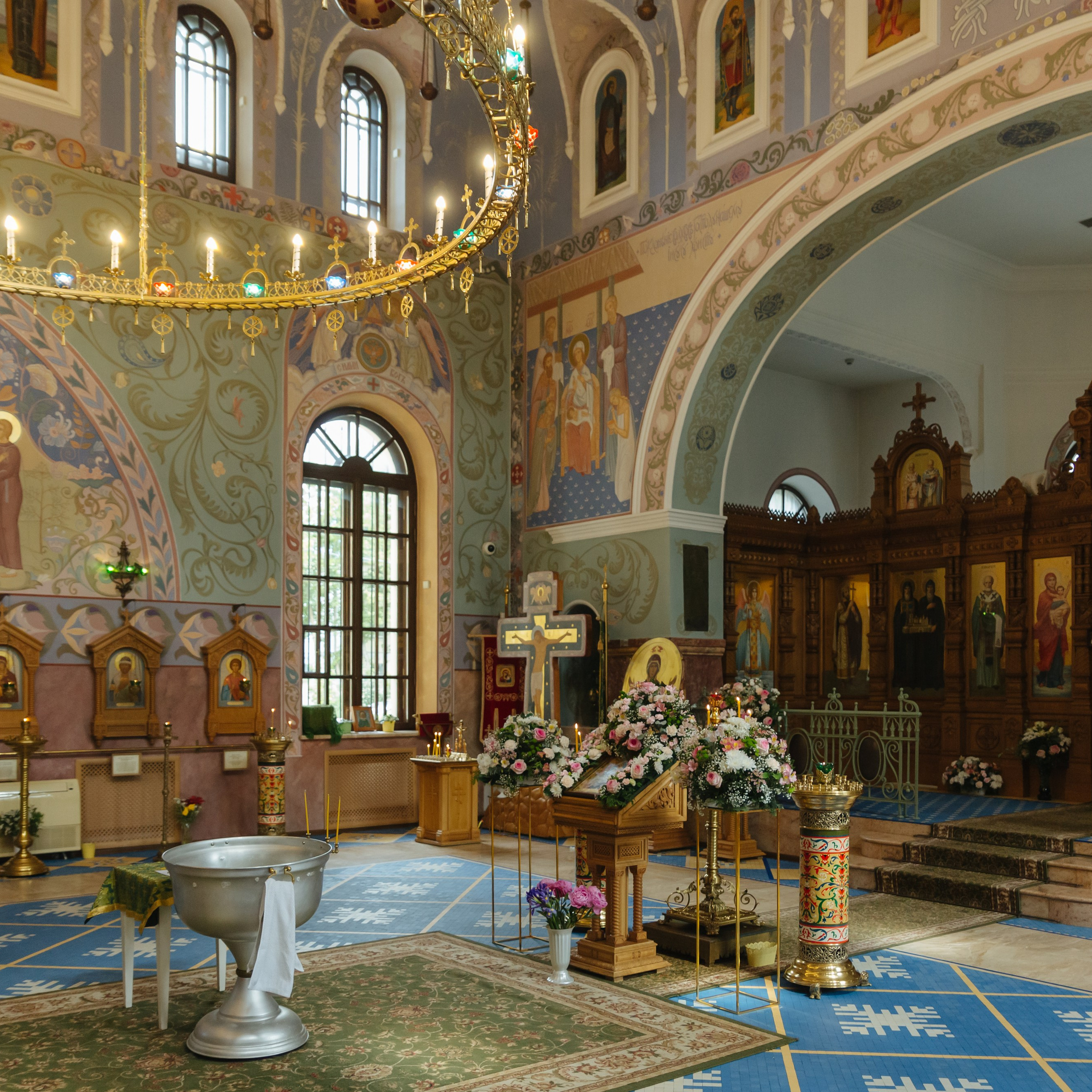 Крещение в храме Спас на Крови