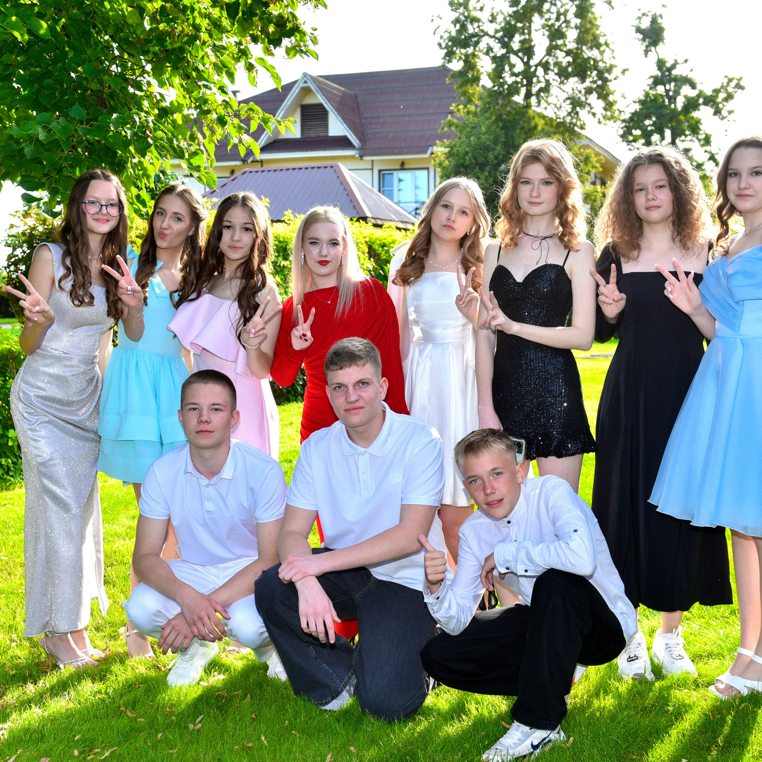 Выпускные старшие классы