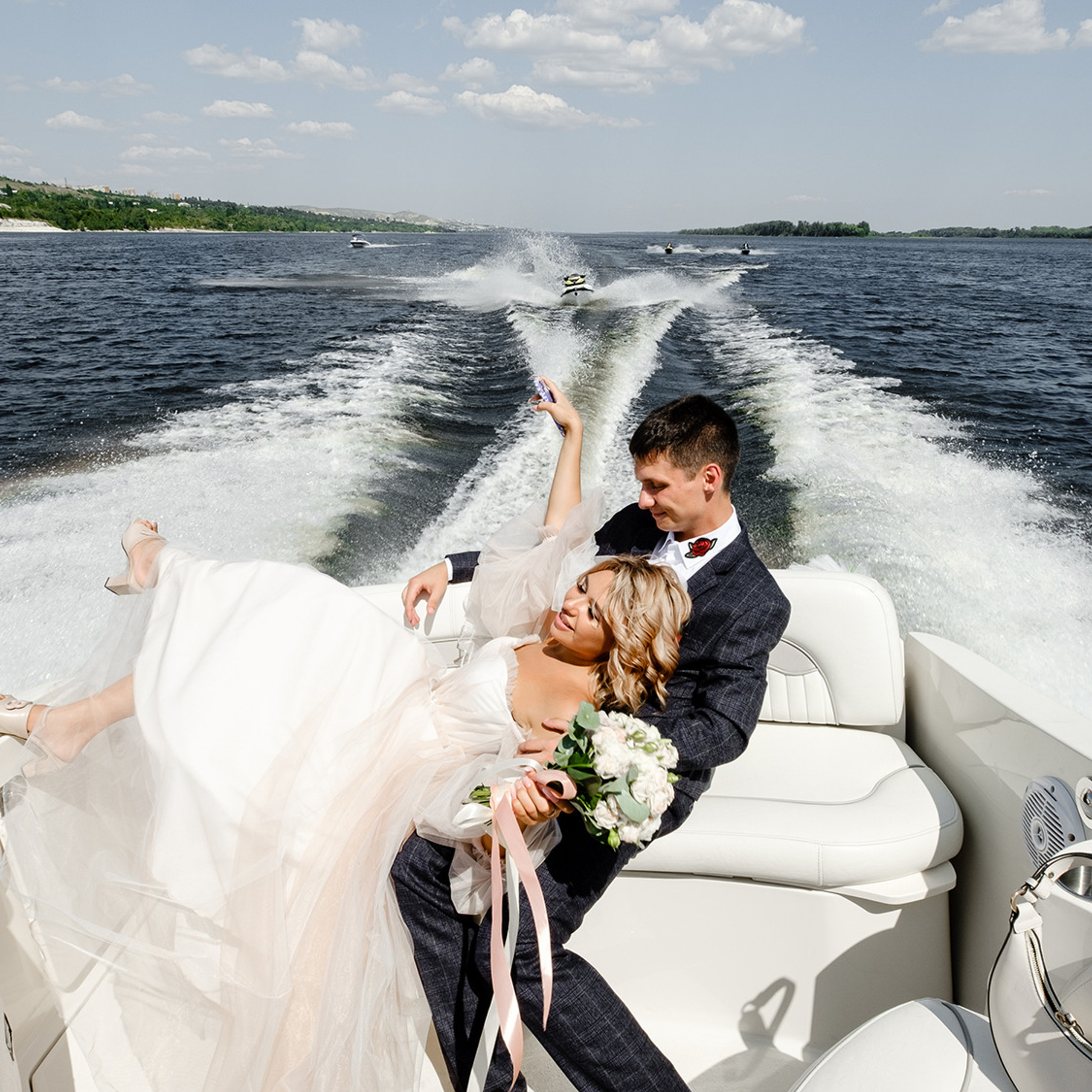 Свадьба на Волге. Фотограф Вольск