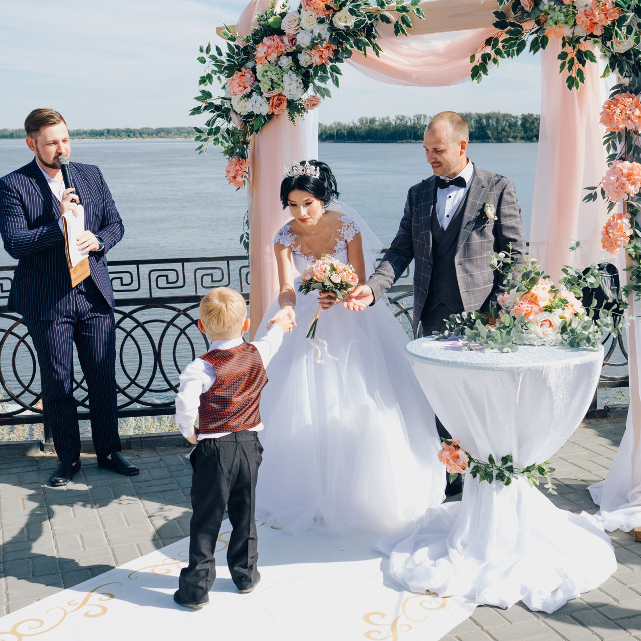 Фотографии на выездной регистрации