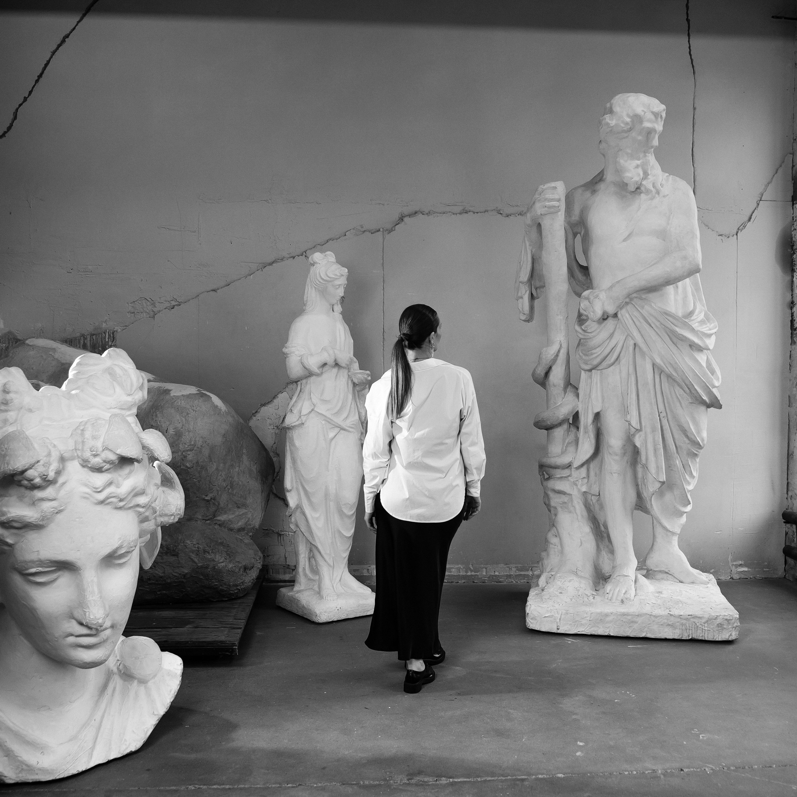 Ольга и Скульптуры