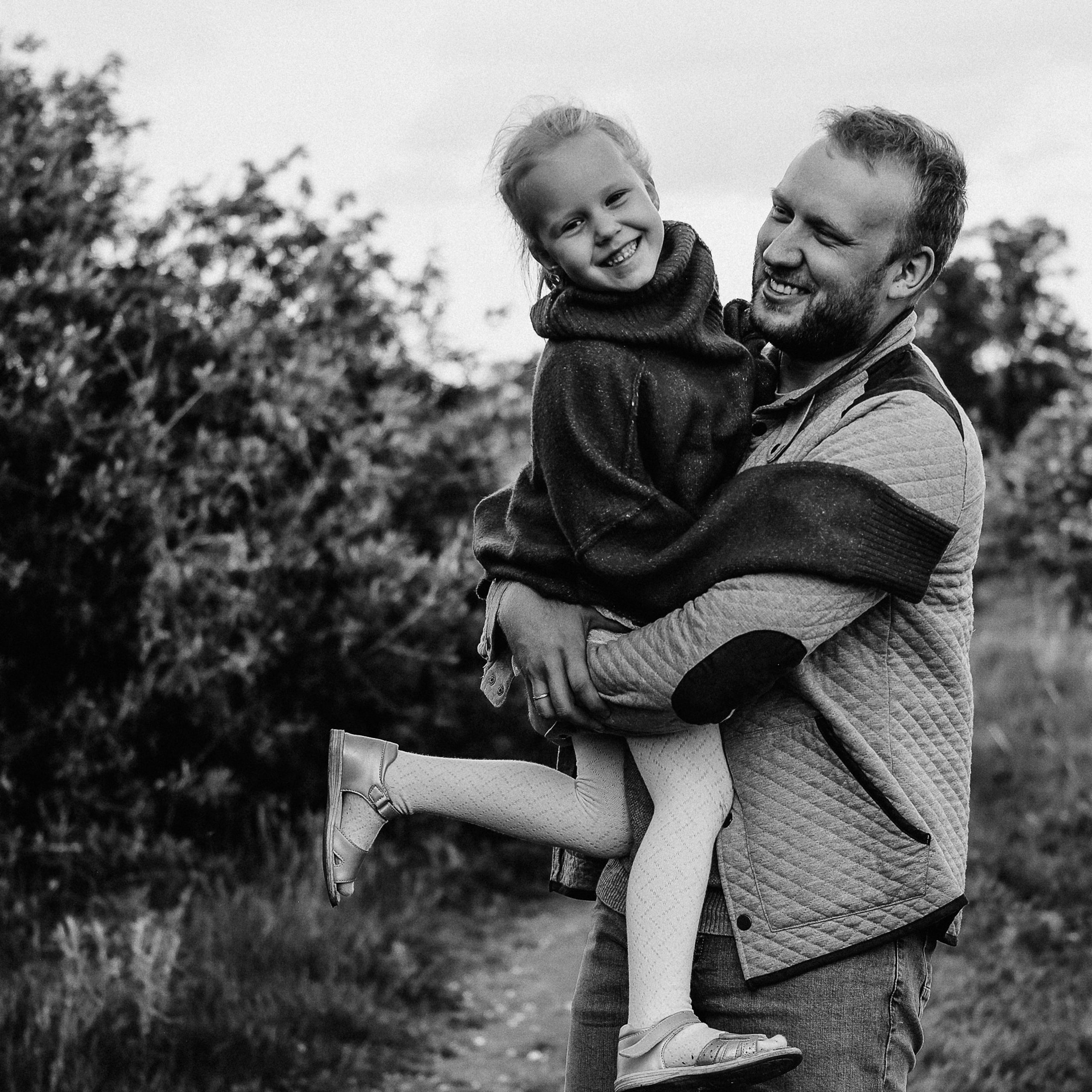 Юра и Яна. Фотосъёмка для папы и дочки