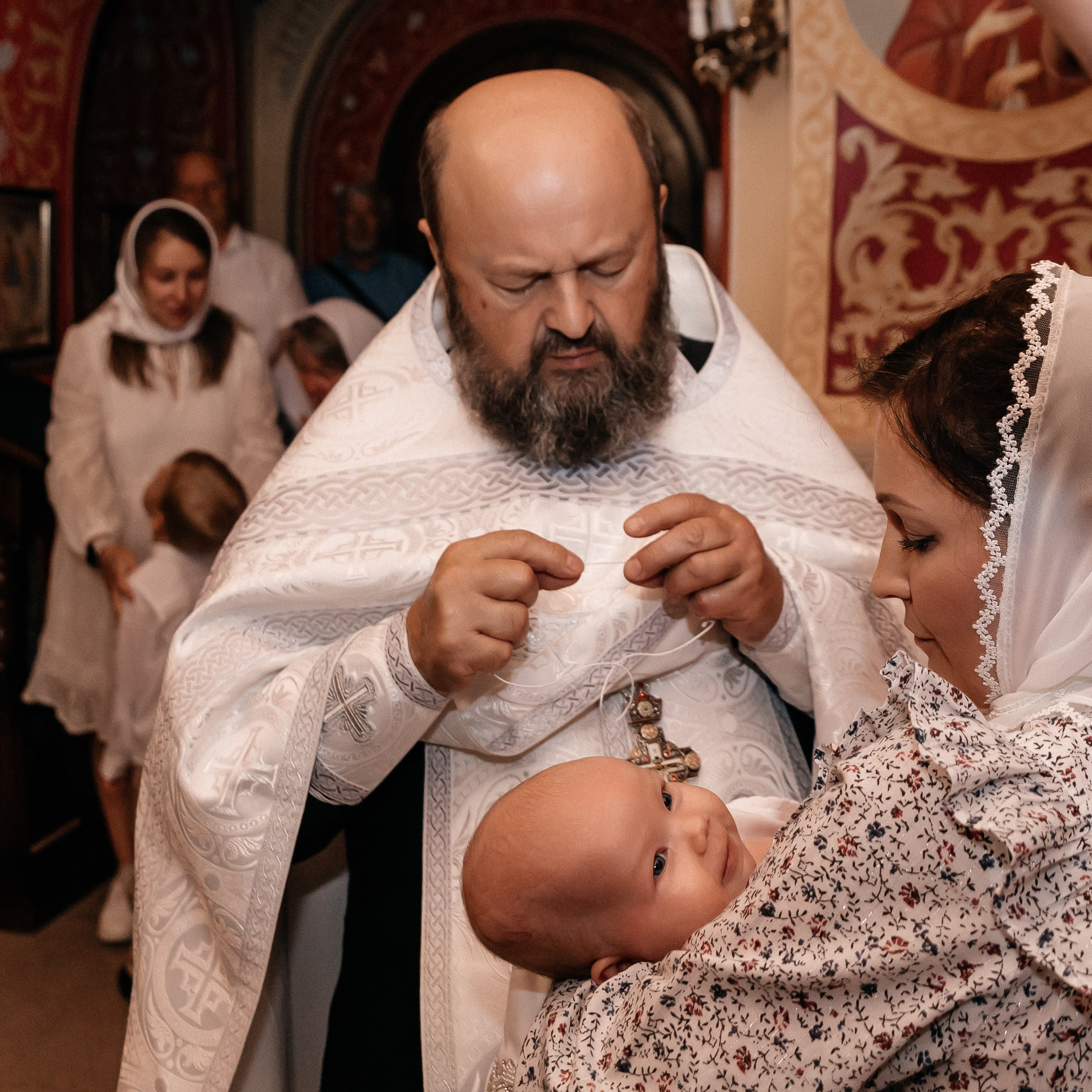 Крещение Саши