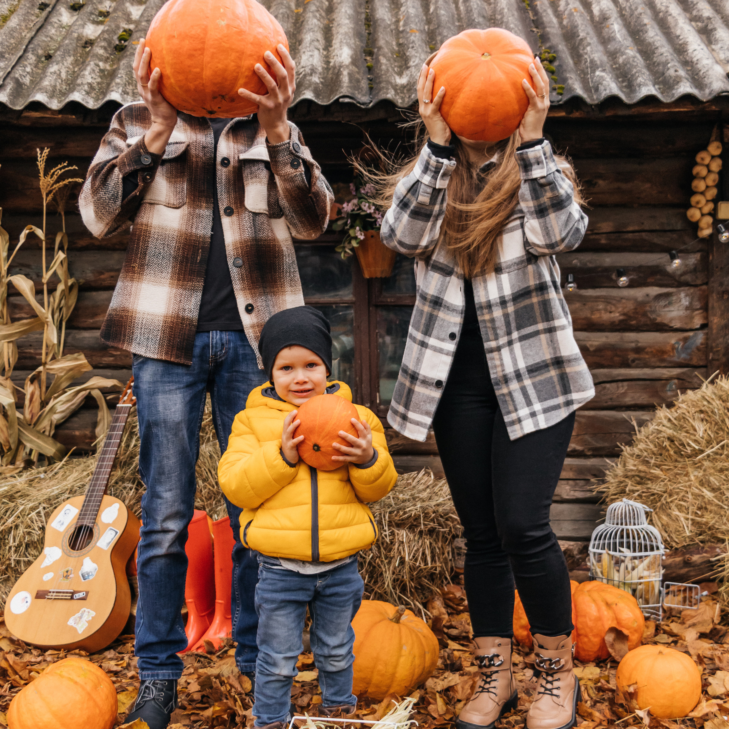 Настя, Максим и Даник