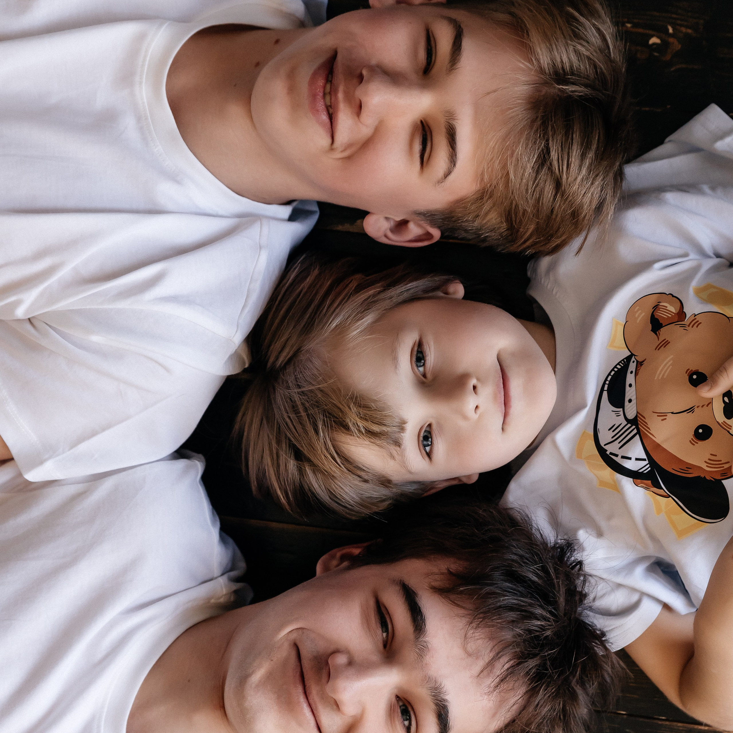 Юлиана, Андрей, Саша, Максим и Миша