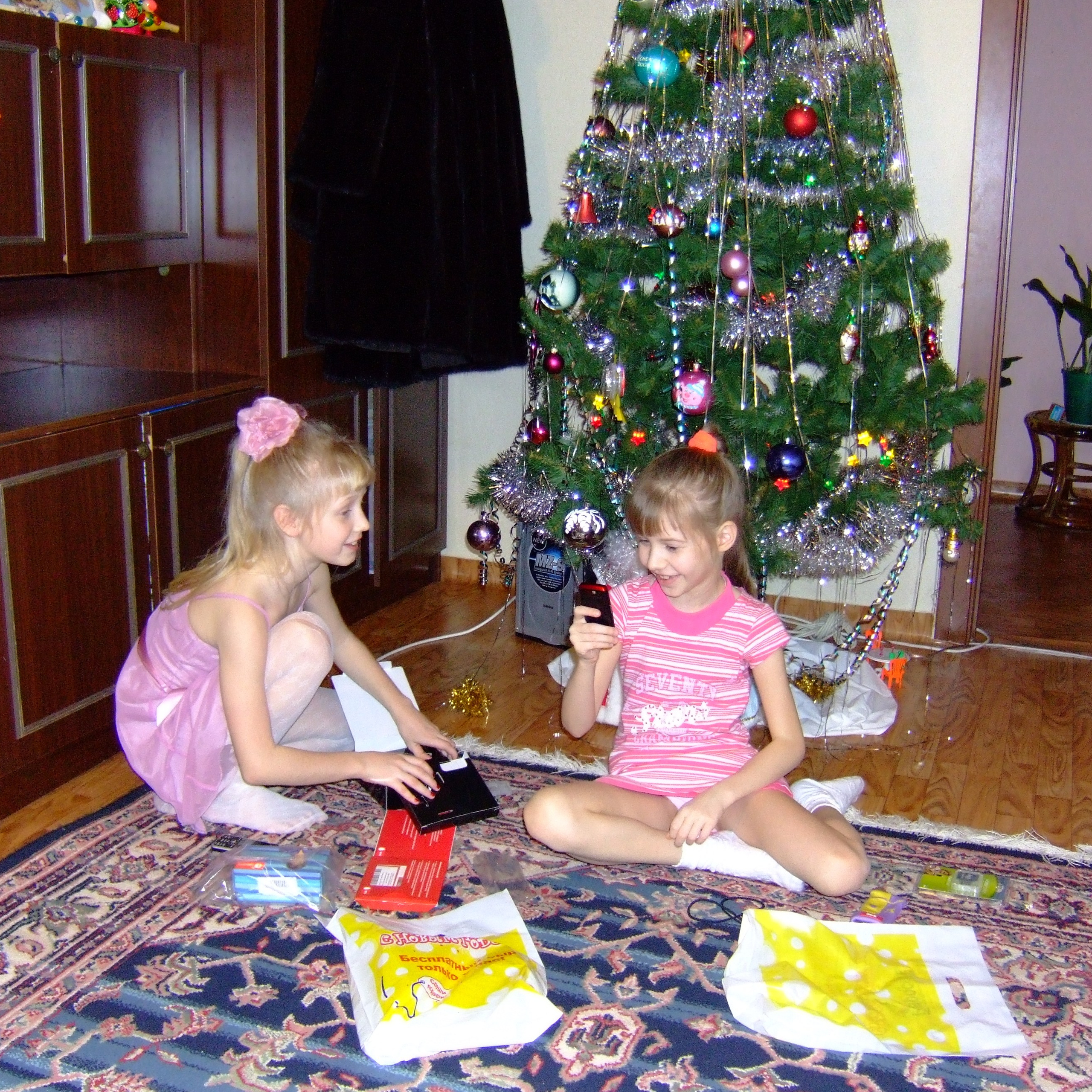 Новый Год 28.12.07-01.01.08 (Елка ТЭЦ, У&nbsp;Зевиных)