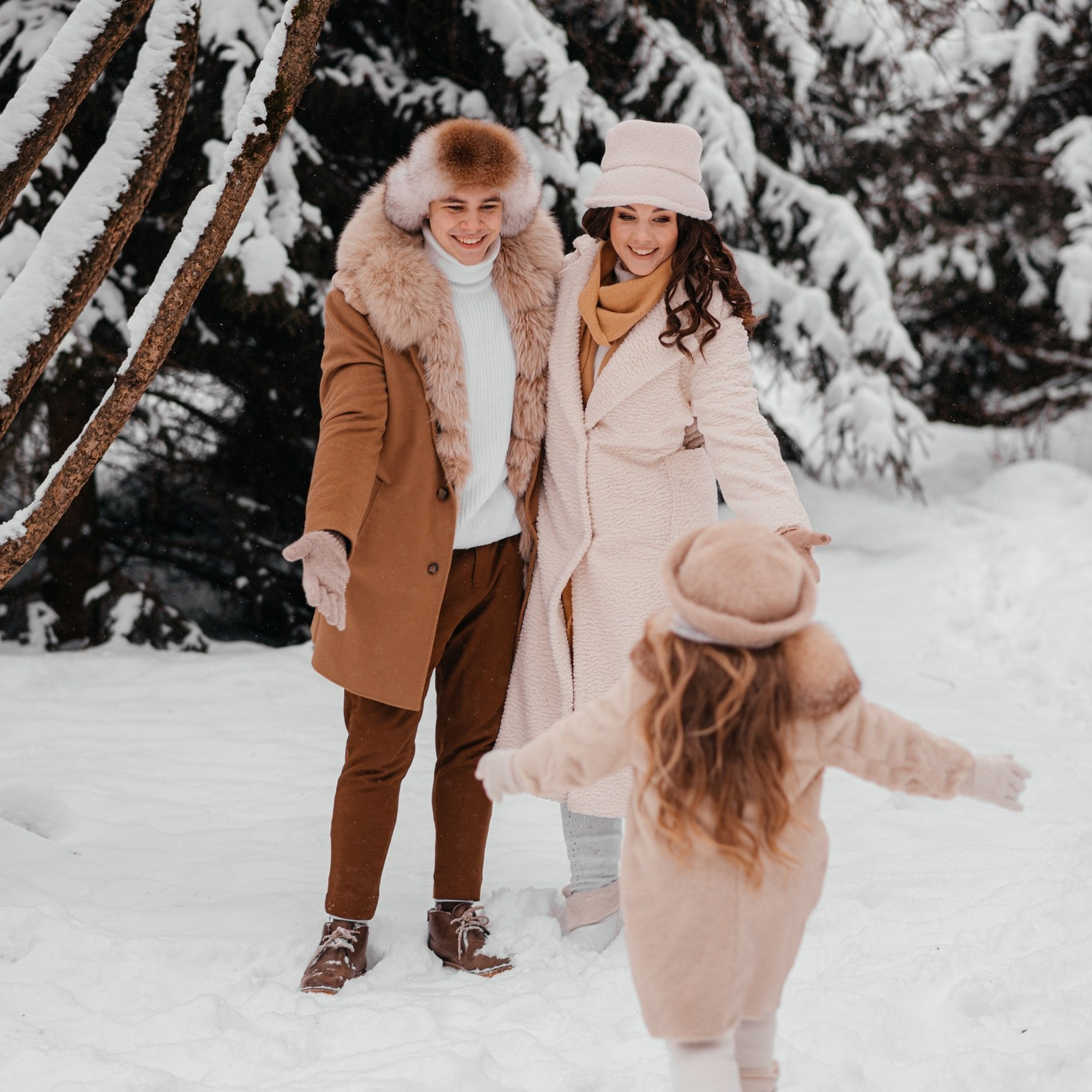 В&nbsp;снежном лесу