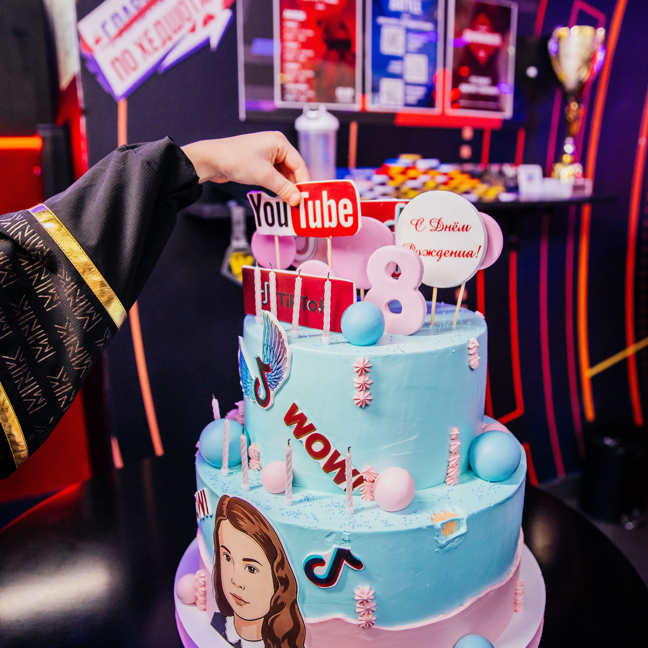 День рождение Миланы 8 лет (ТЦ&nbsp;Авиапарк)