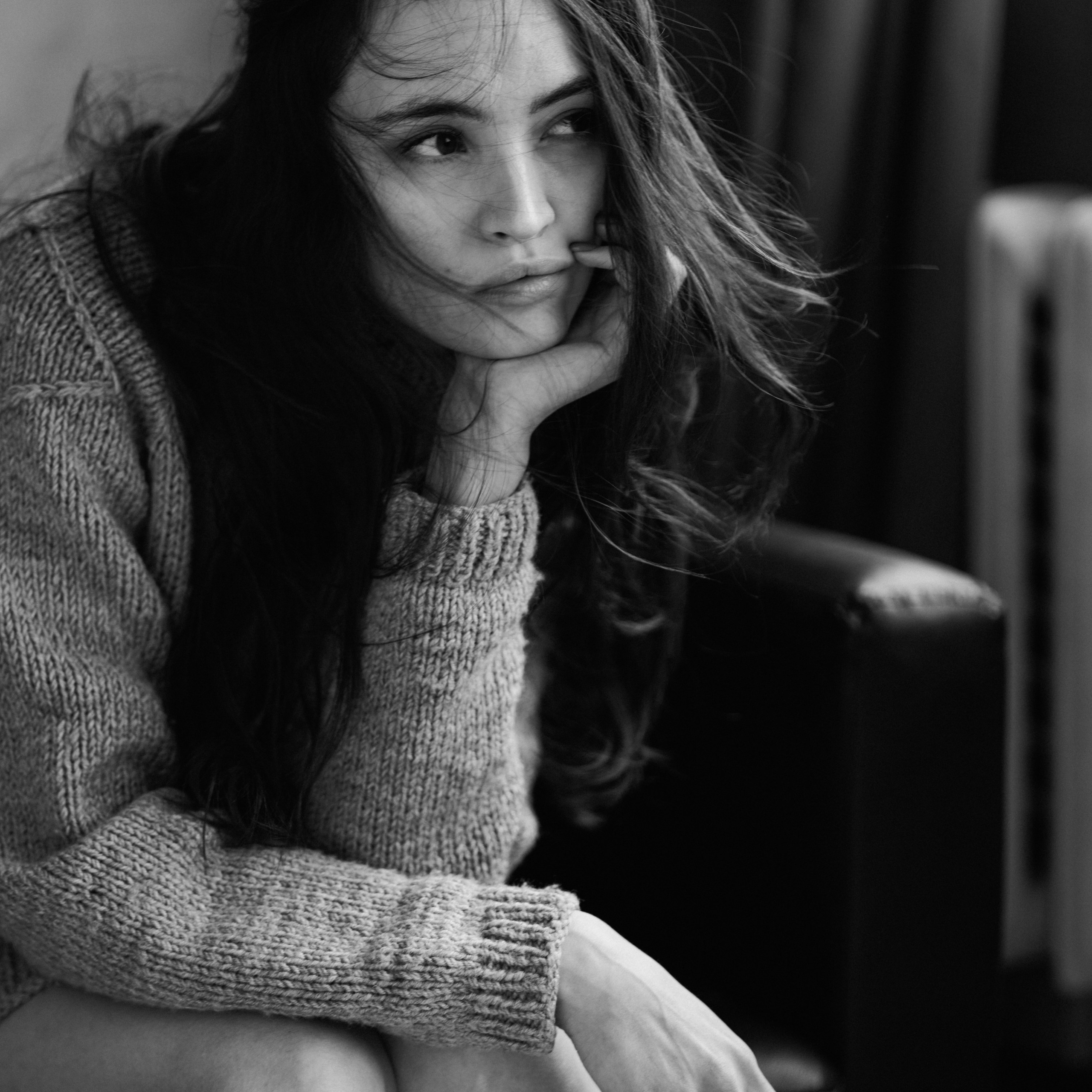 Студия (Женский портрет)