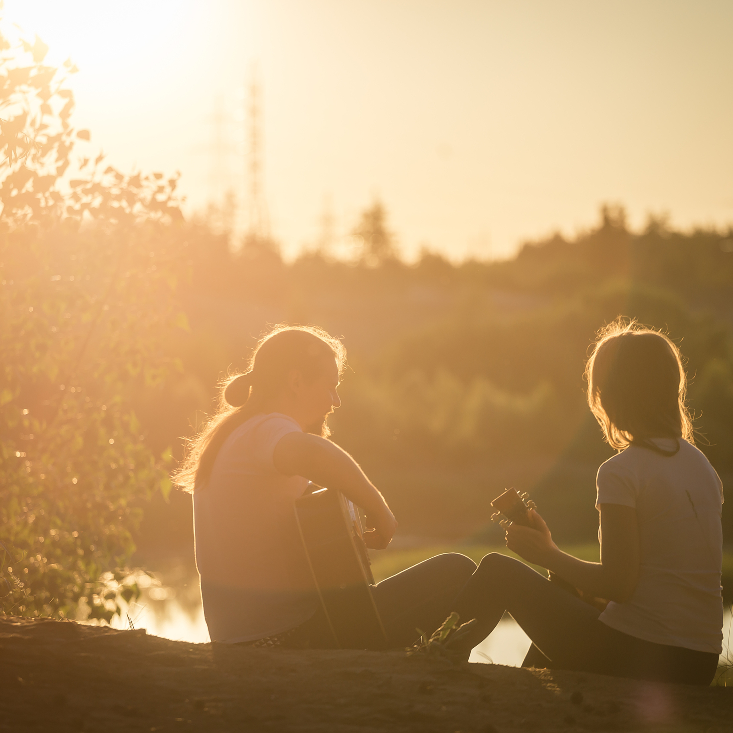 Прогулка Аси и Димы