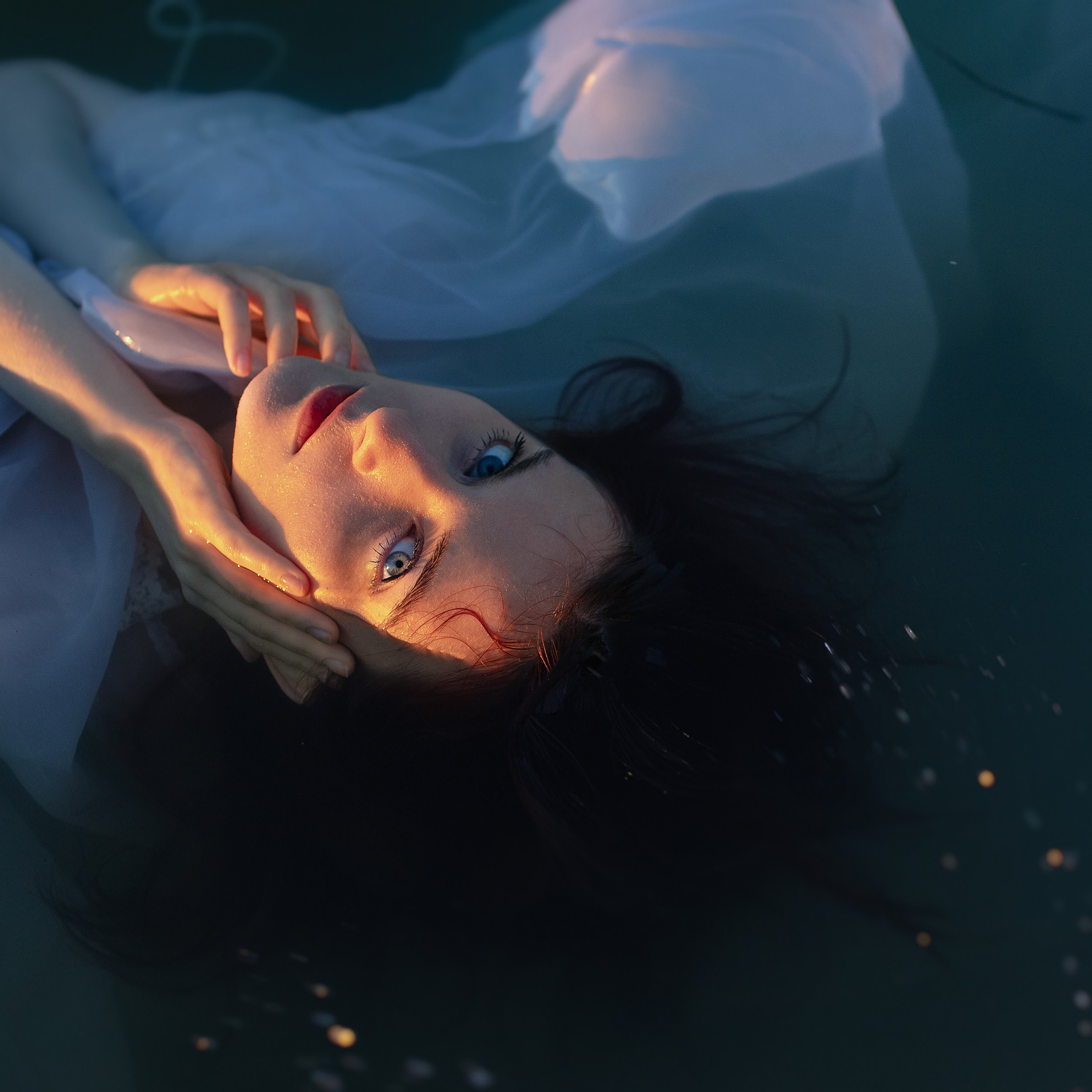 Творческая съемка на озере