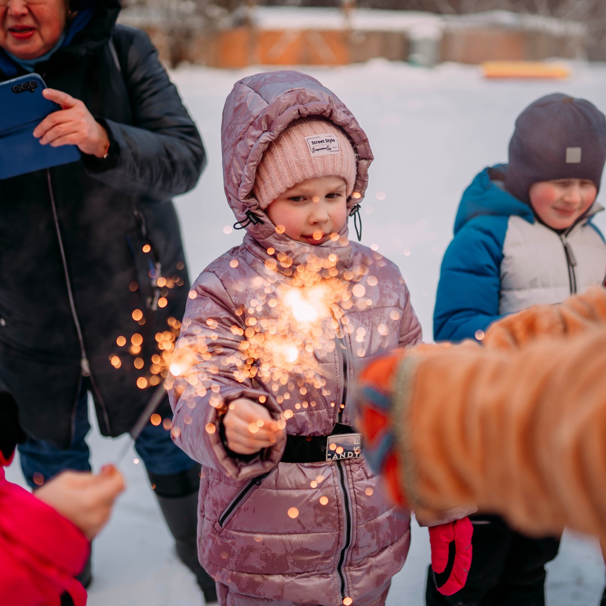 Новогодний репортаж в 1 В классе