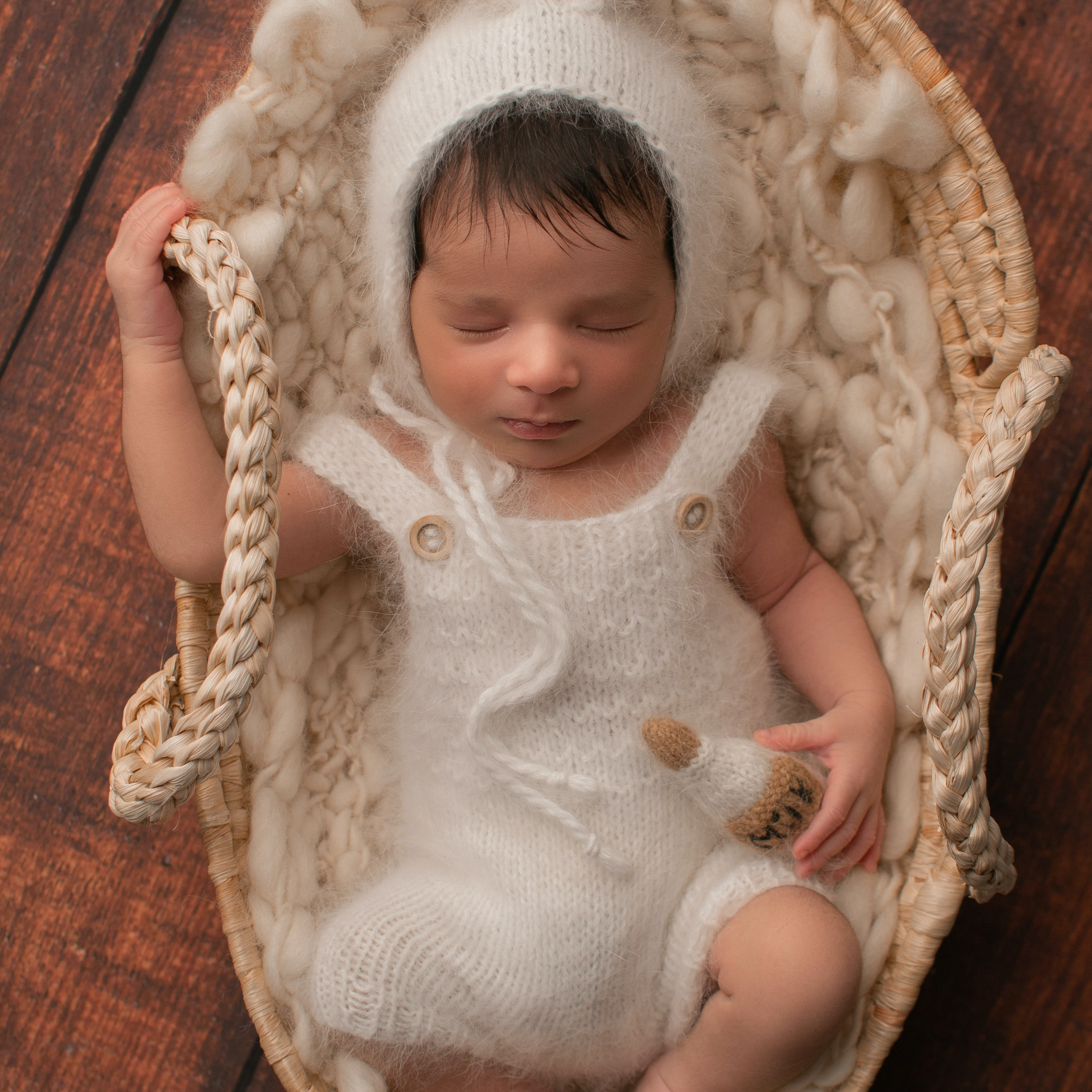 Фотосессия новорождённых