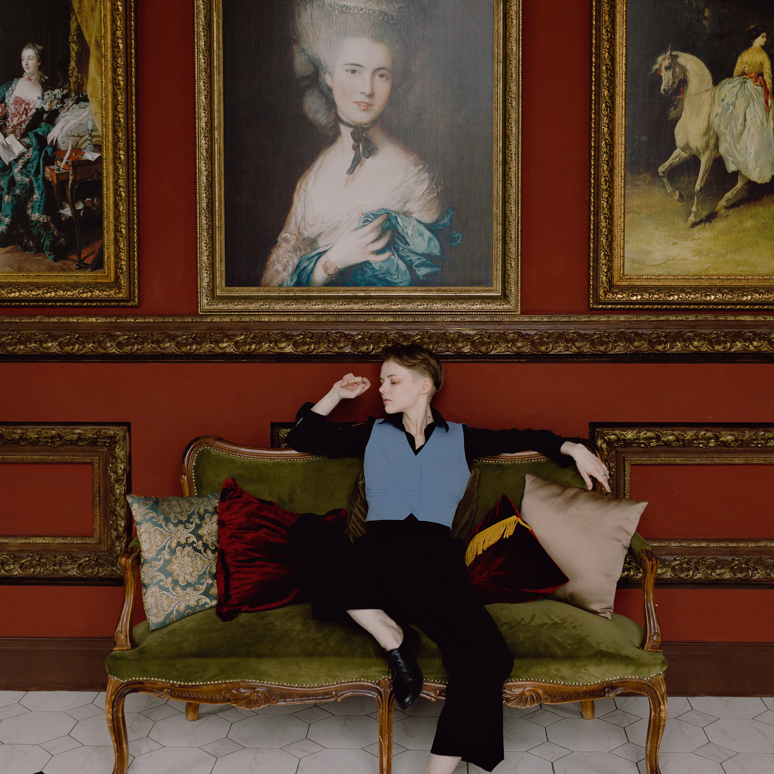 Съемка для писателя и театрального критика