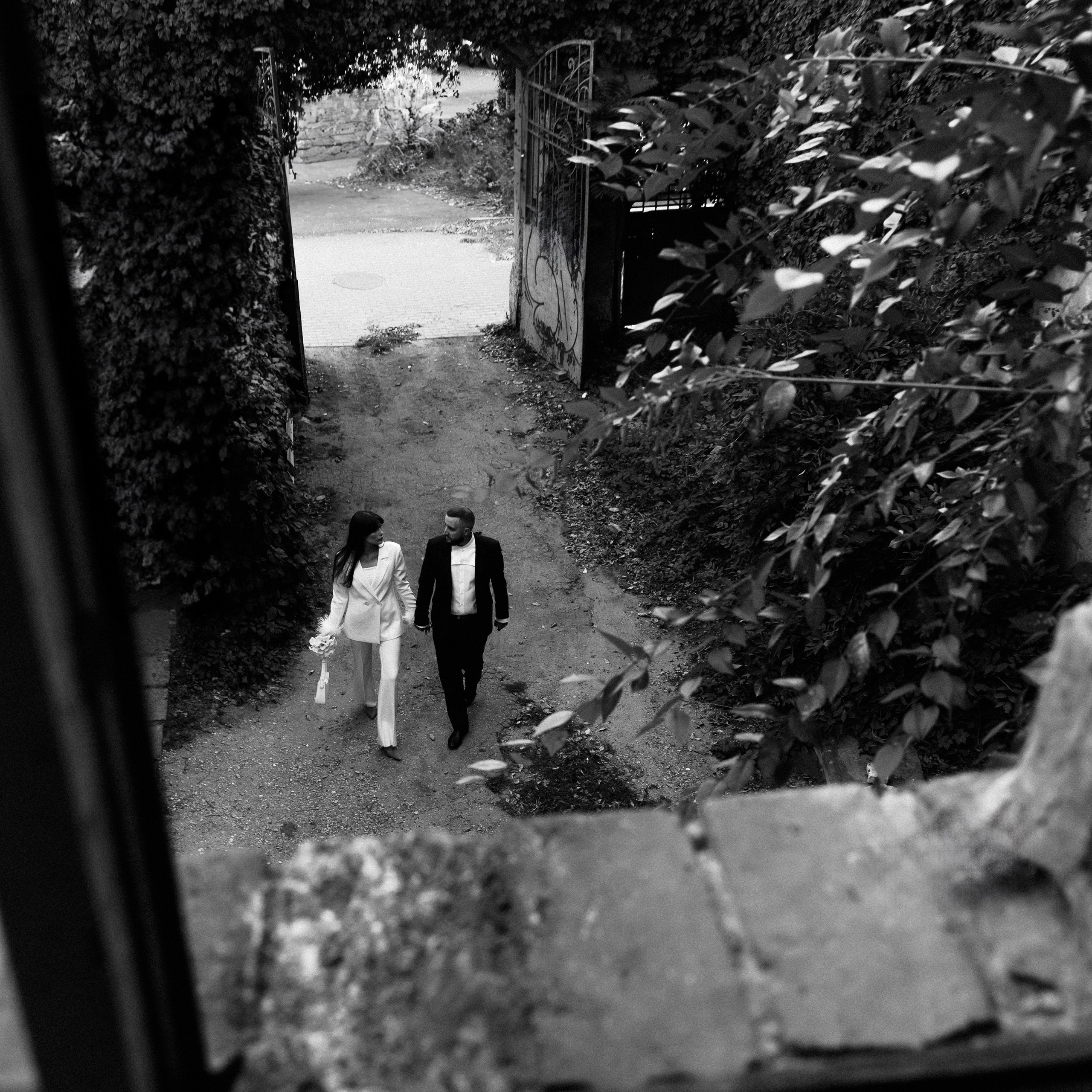 Astrakhan street wedding