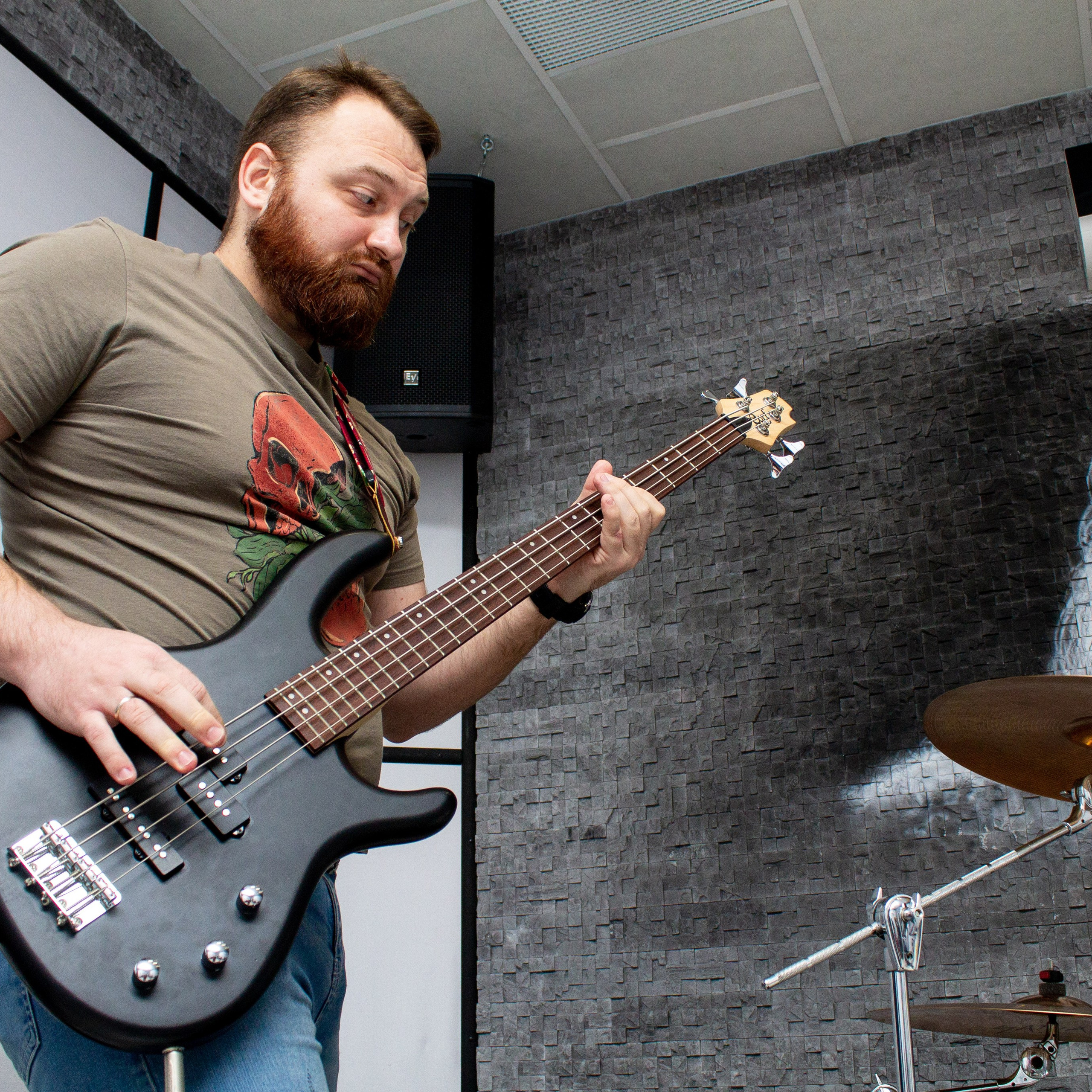 Репетиция музыкальной группы