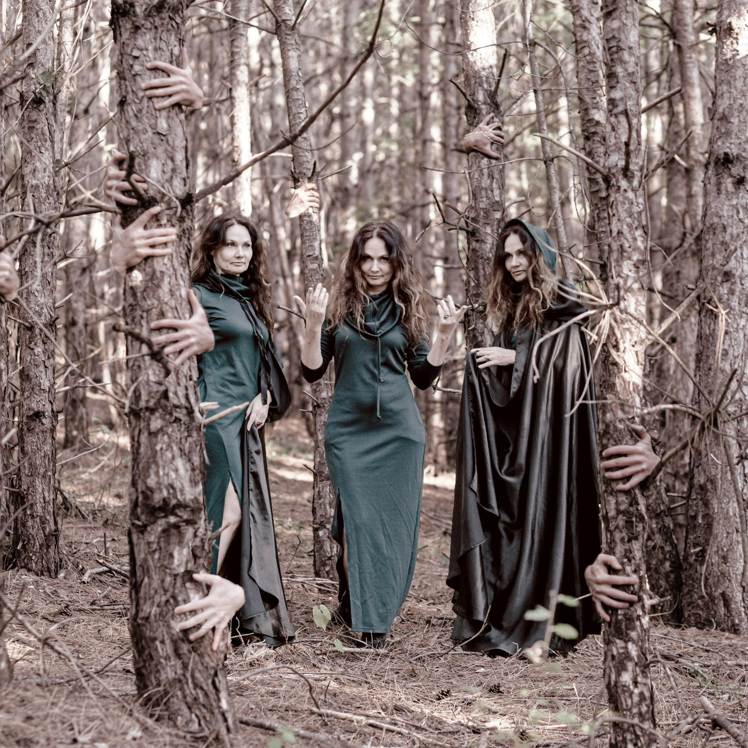 Фотосессия в мистическом лесу. Ирина