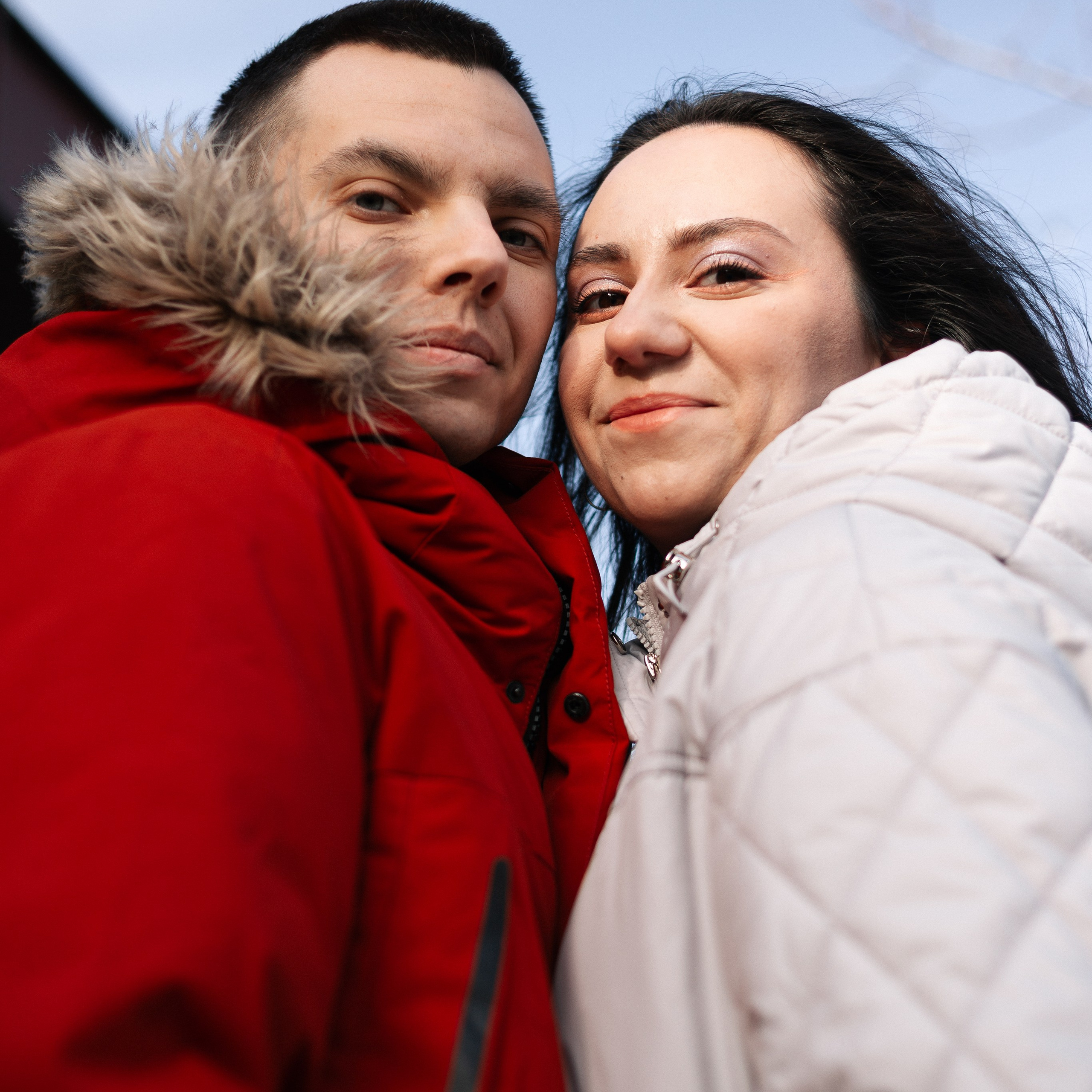 Зимняя фотосессия для Андрея и Алёны