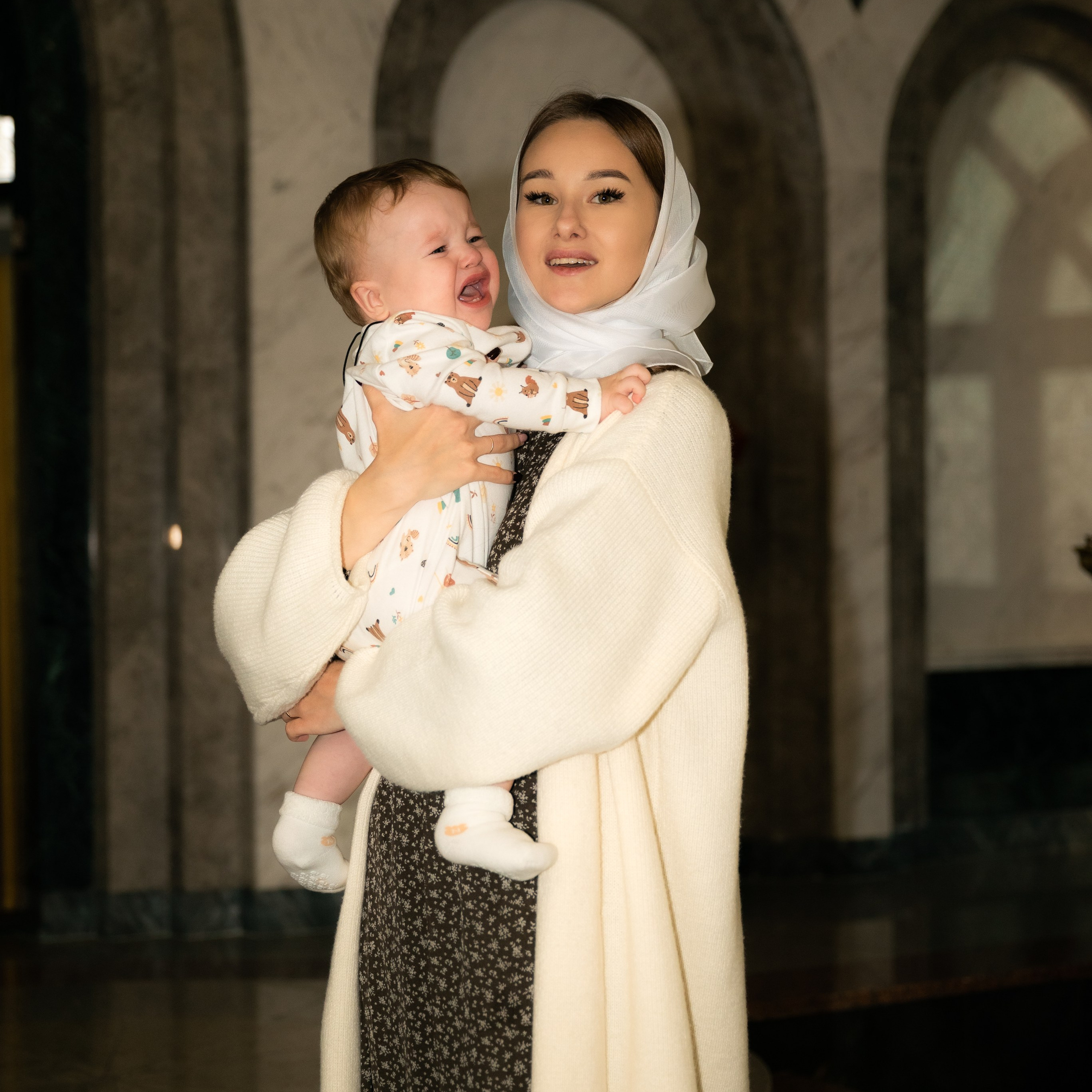 Крещение в&nbsp;Церкви святителя Стефана Пермского в&nbsp;Южном Бутово