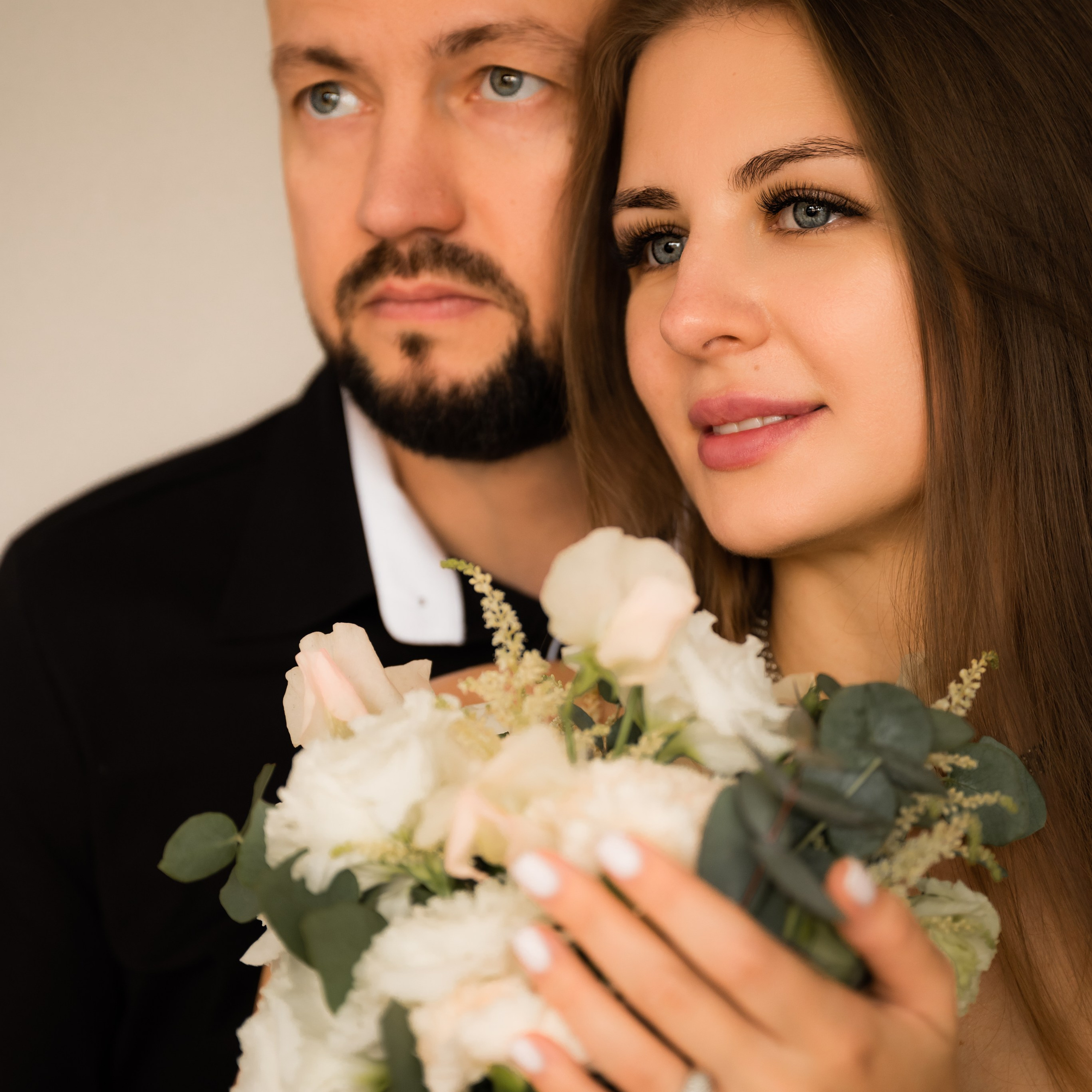 Камерная свадьба в ЗАГСе Текстильщики и в студии