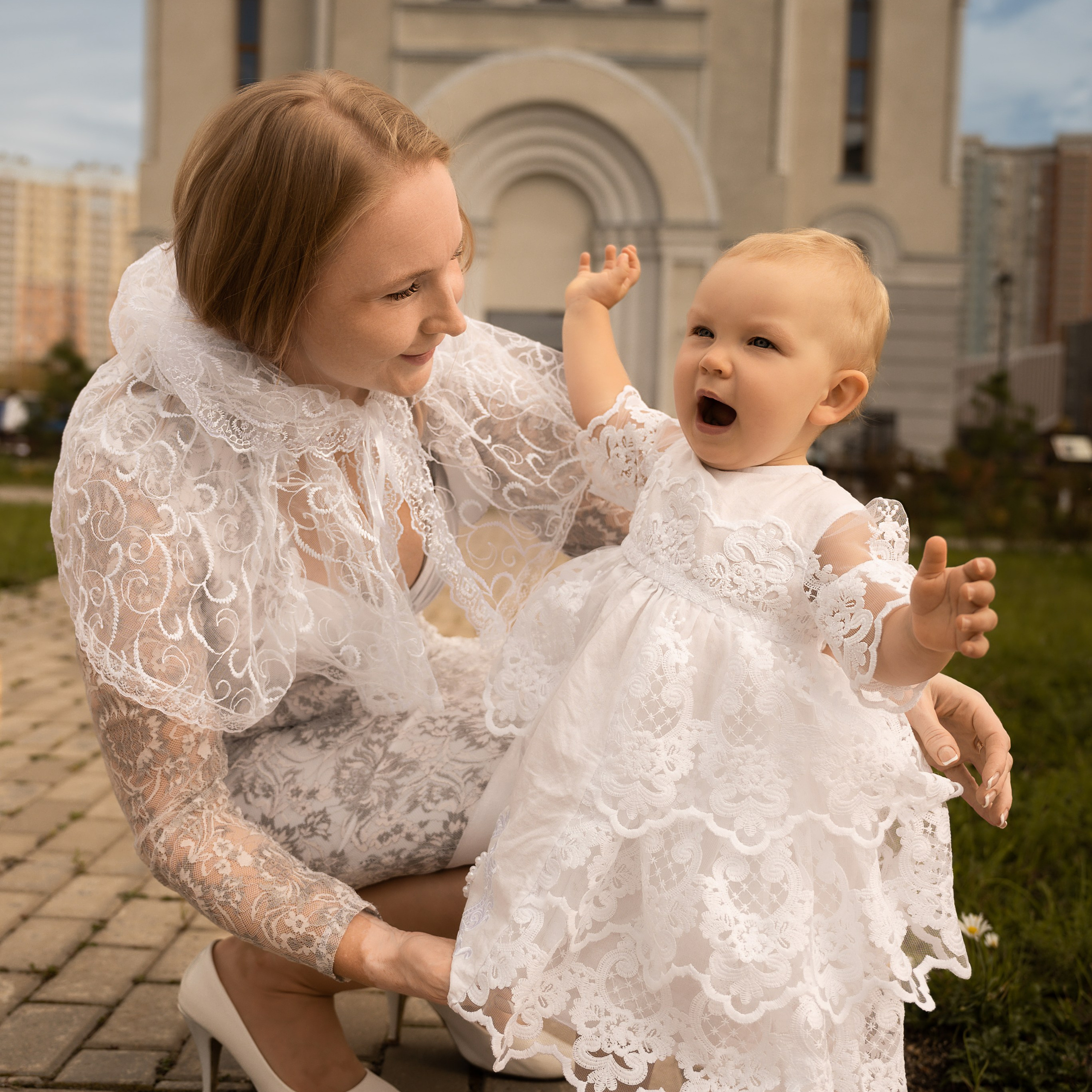 Крещение в&nbsp;Храме Покрова Пресвятой Богородицы на&nbsp;Люберецких полях