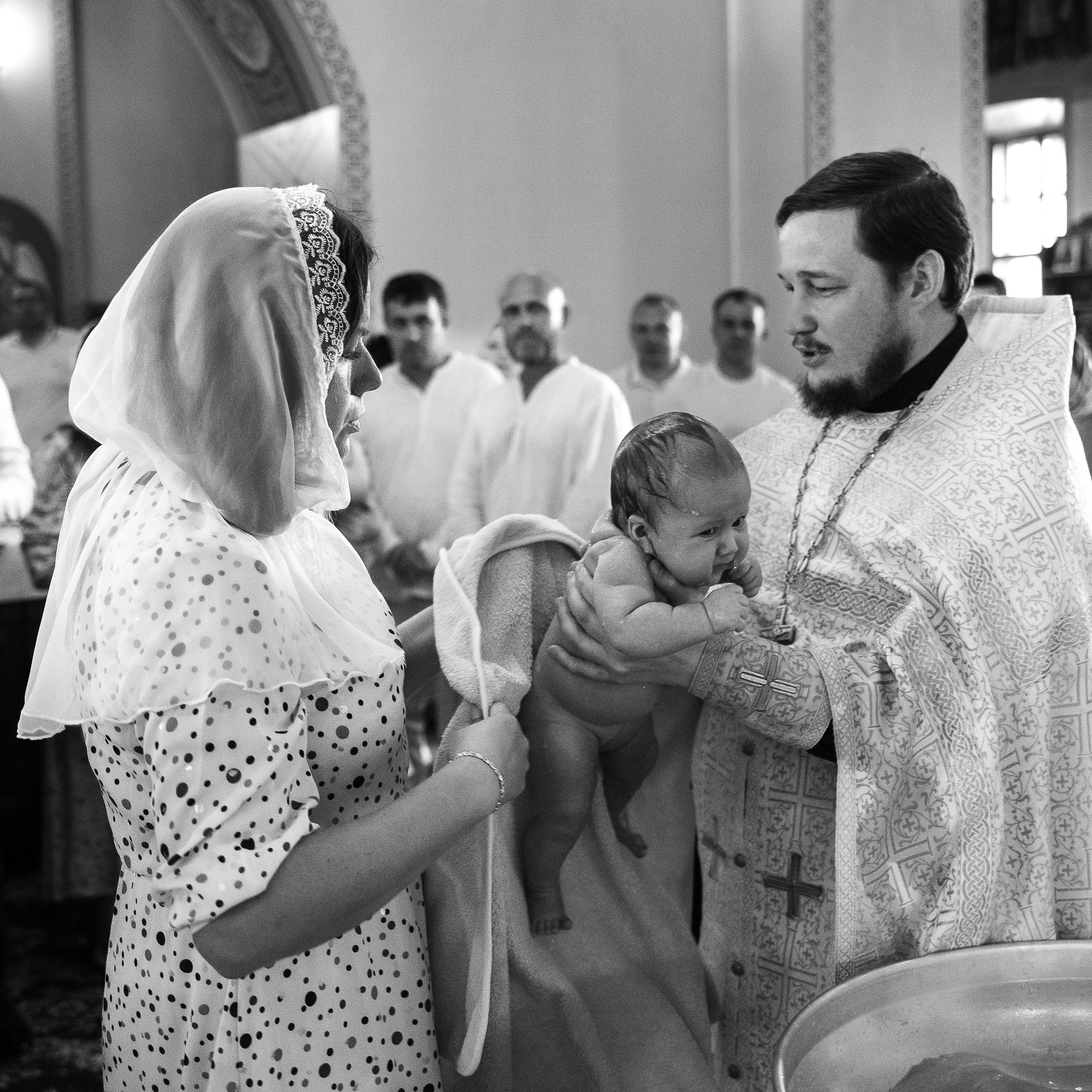 Крещение в&nbsp;Церкви Преображения Господня в&nbsp;Спас-Темне