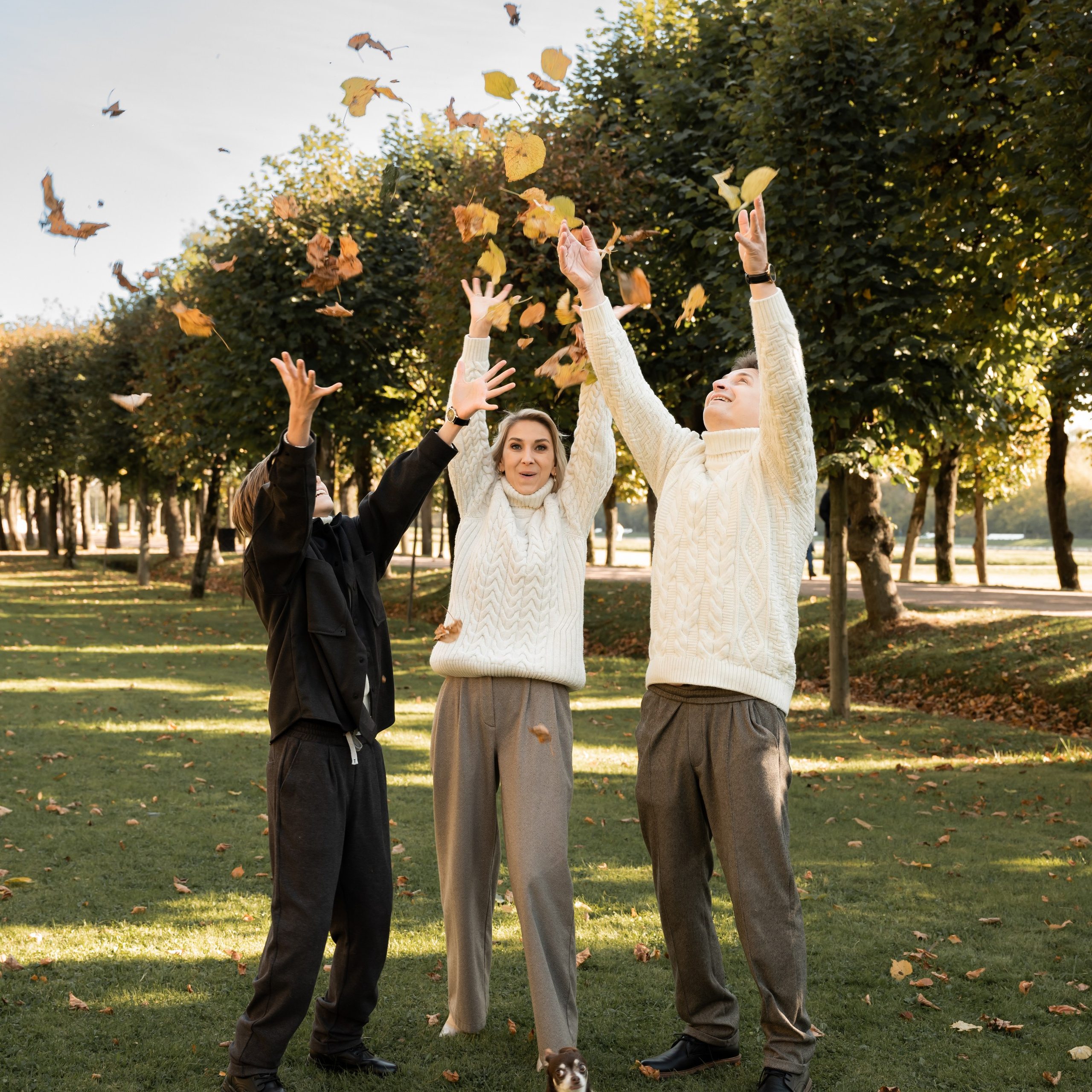 Осенняя прогулка в парке Кусково
