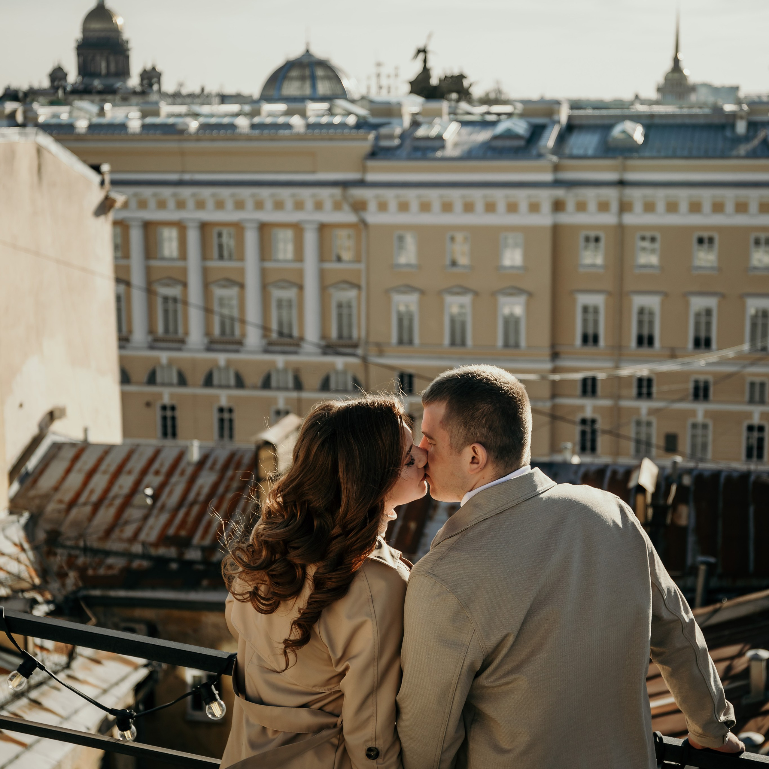 Крыши. Питер. Любовь